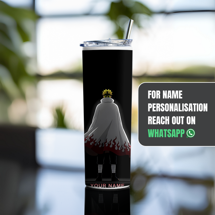 "MINATO NAMIKAZE" Tumbler with Metal Straw