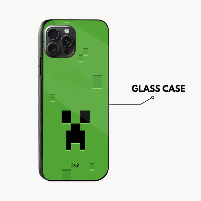"CREEPER - MINECRAFT" -Mobile Covers Shock Resistant, Slim & Stylish Cases