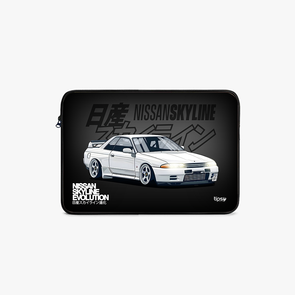 "NISSAN SKYLINE GT-R R32" Laptop Sleeves:Bold Modern Design for Every Size