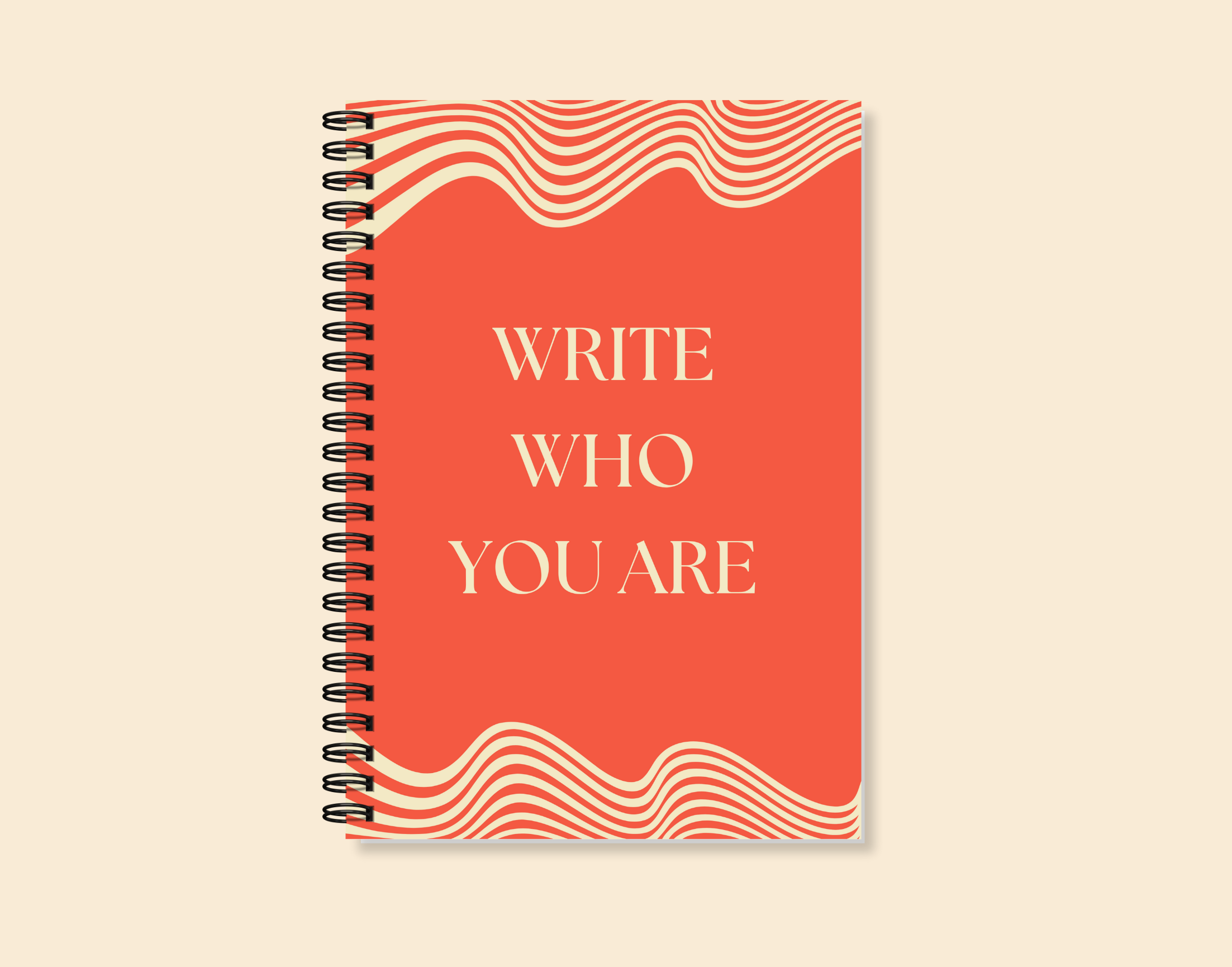 "WRITE WHO YOU ARE" – Elegant & Inspiring Diary for Daily Reflection
