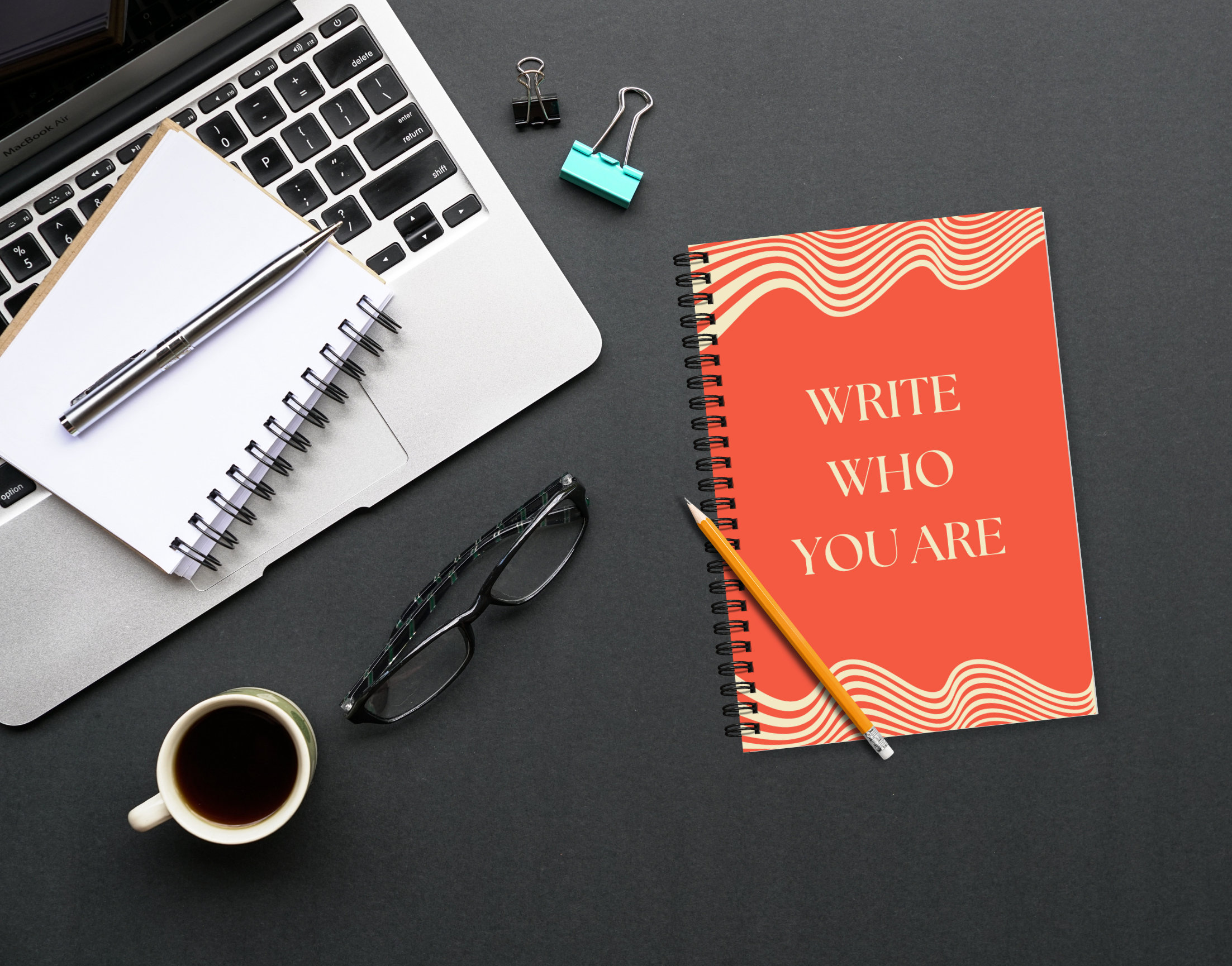 "WRITE WHO YOU ARE" – Elegant & Inspiring Diary for Daily Reflection