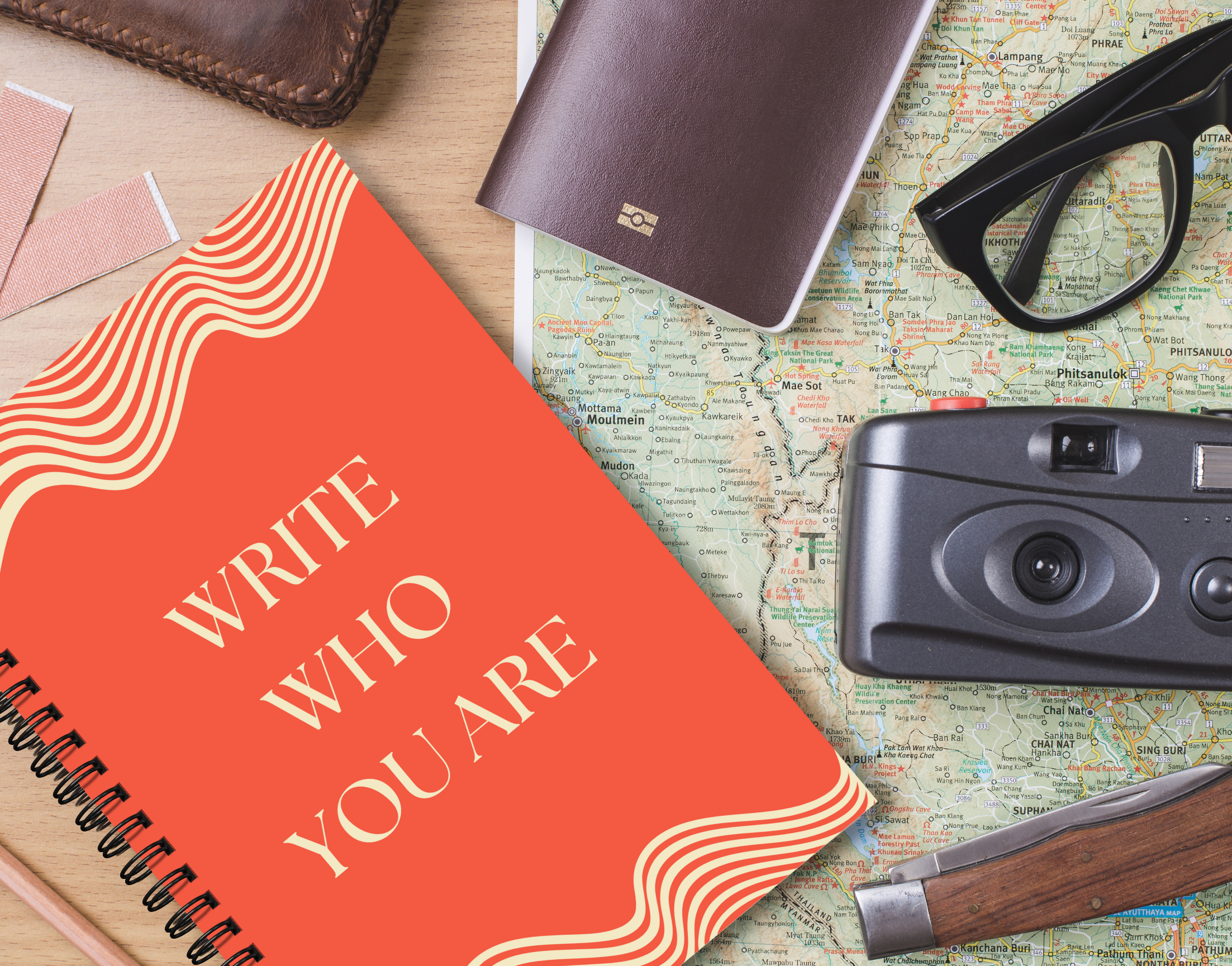 "WRITE WHO YOU ARE" – Elegant & Inspiring Diary for Daily Reflection