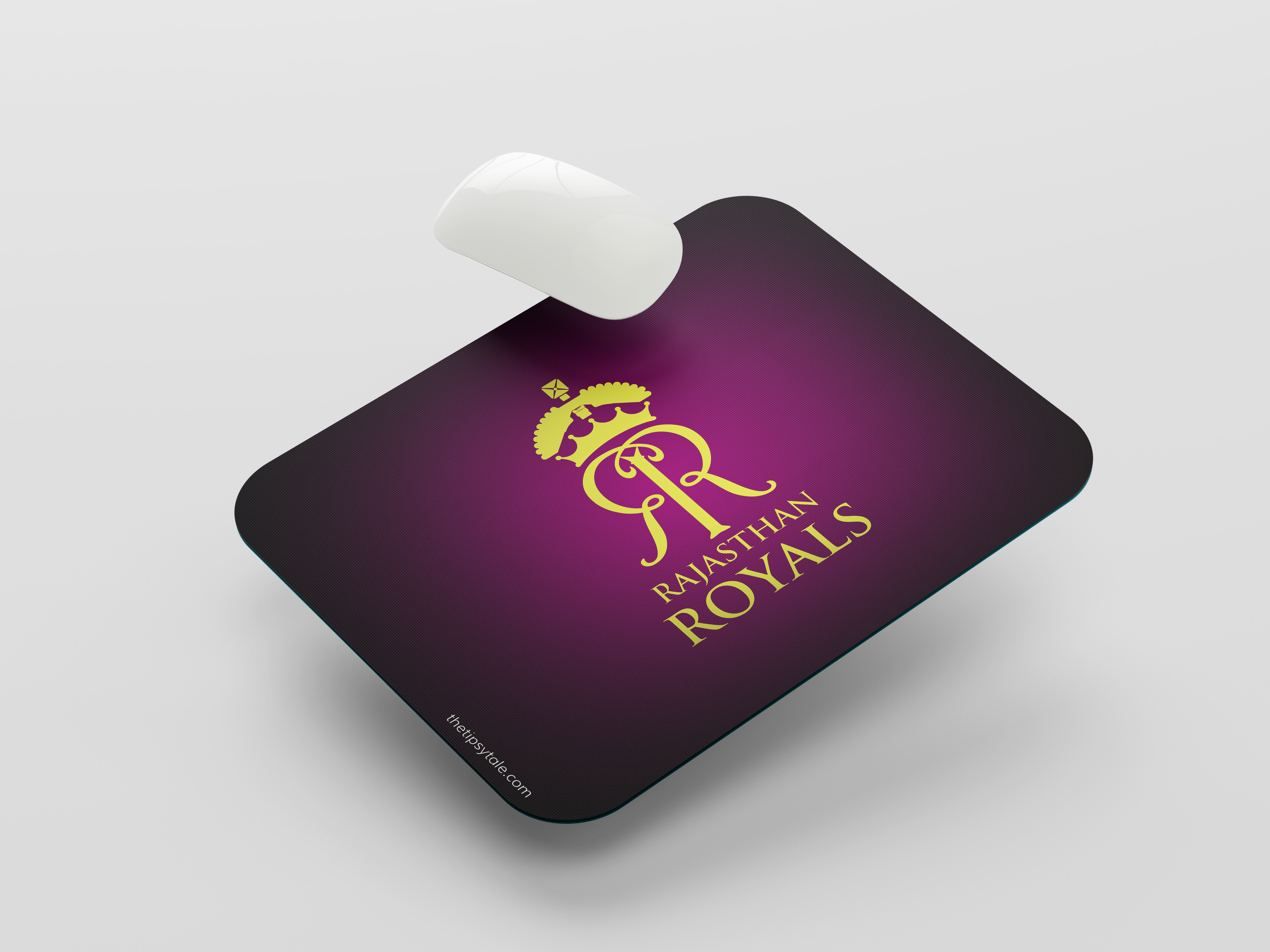 "RAJASTHAN ROYALS:AALA BOL" Mousepad Enhance Your Workspace with Style