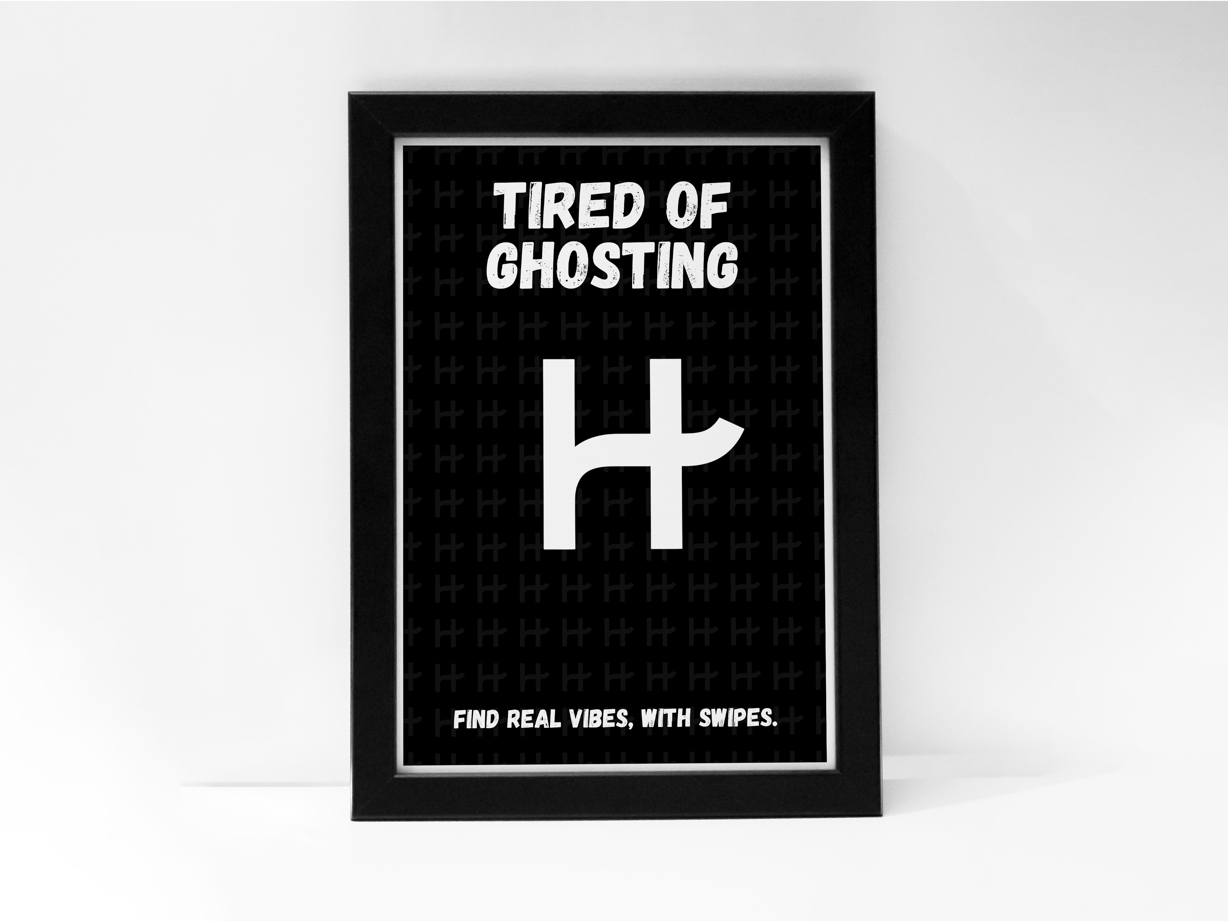 "HINGE COMBO" Set of 4 Poster, Coaster, Mousepad & Card Game- Fun Gift Set for Modern Romantics