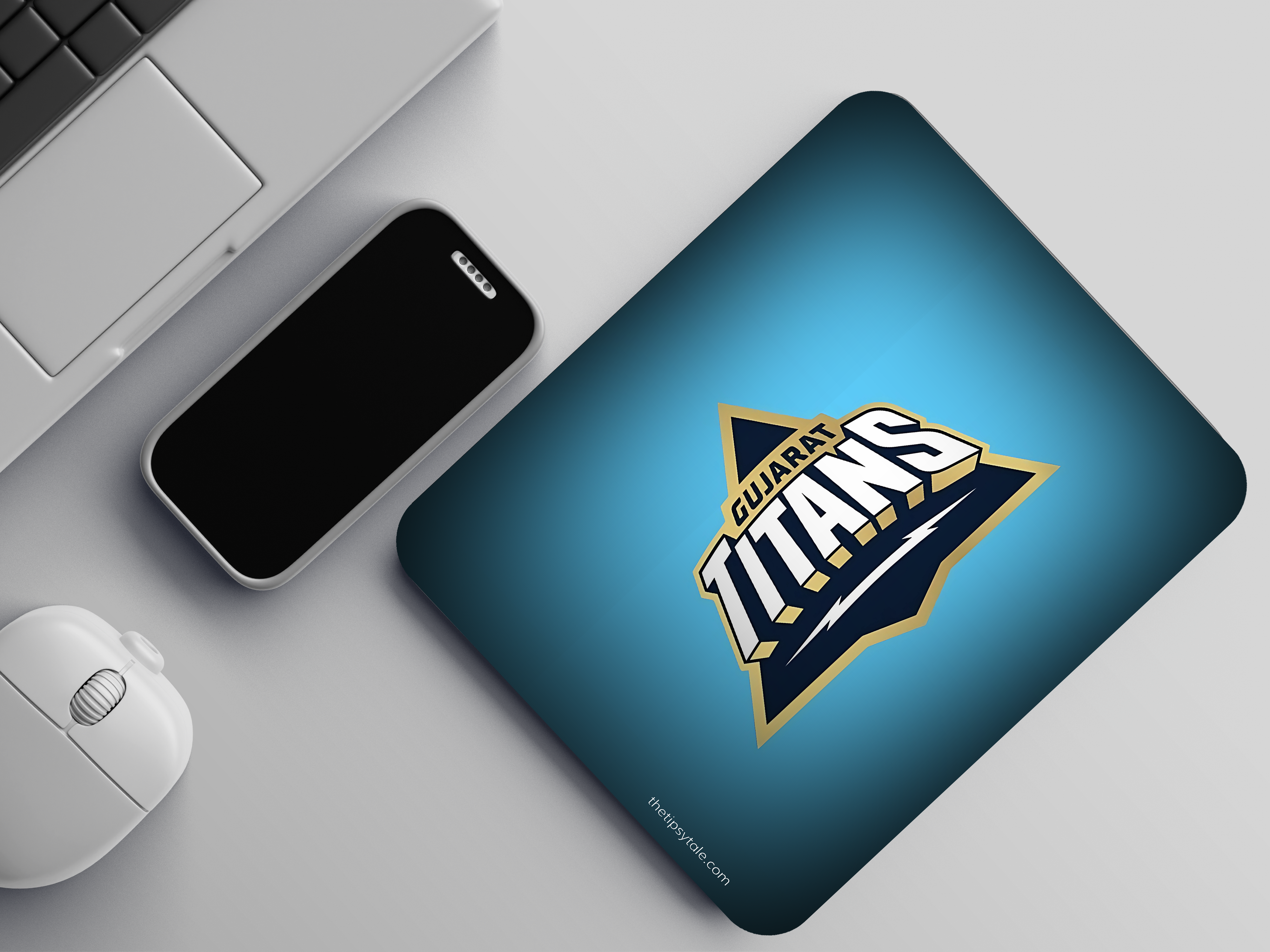 "Gujarat Titans" Mousepad Enhance Your Workspace with Style