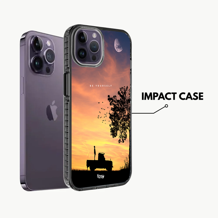 "BE YOURSELF" -Mobile Covers Shock Resistant, Slim & Stylish Cases