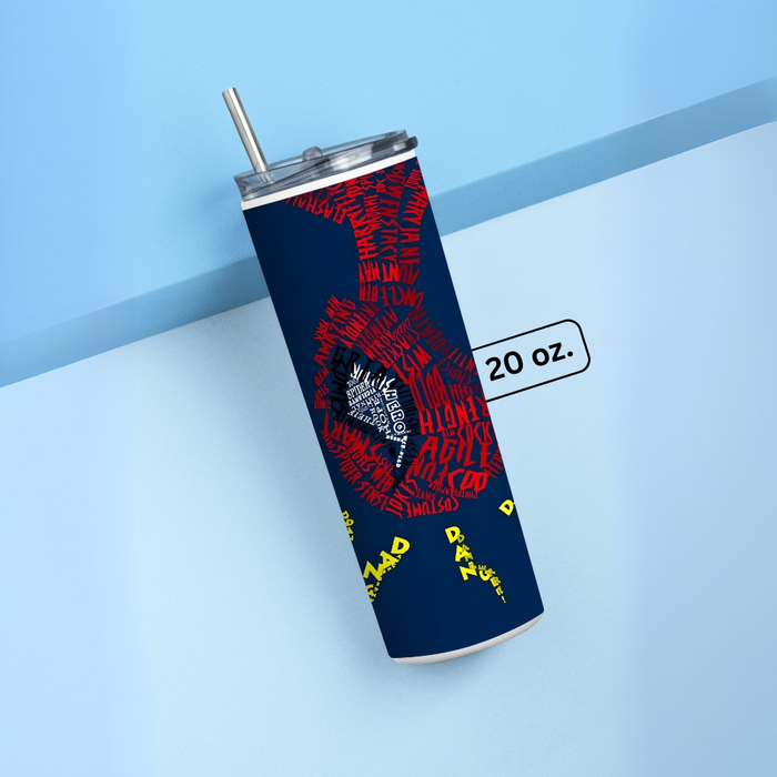"SPIDEY SENSE" Tumbler with Metal Straw