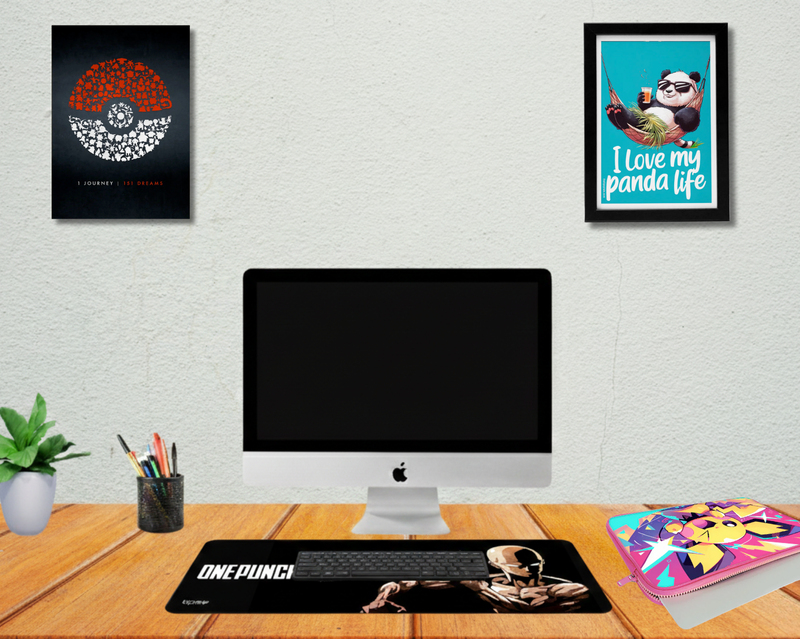 A Gift That Matches Their Energy -Animation Version- Poster + Deskmat + Laptop Sleeves (COMBO)