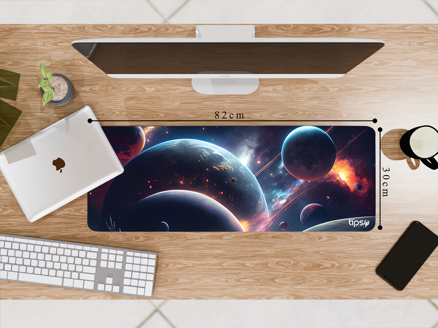 "Galaxy View" Gaming Mousepad Elevate Your Gaming Experience