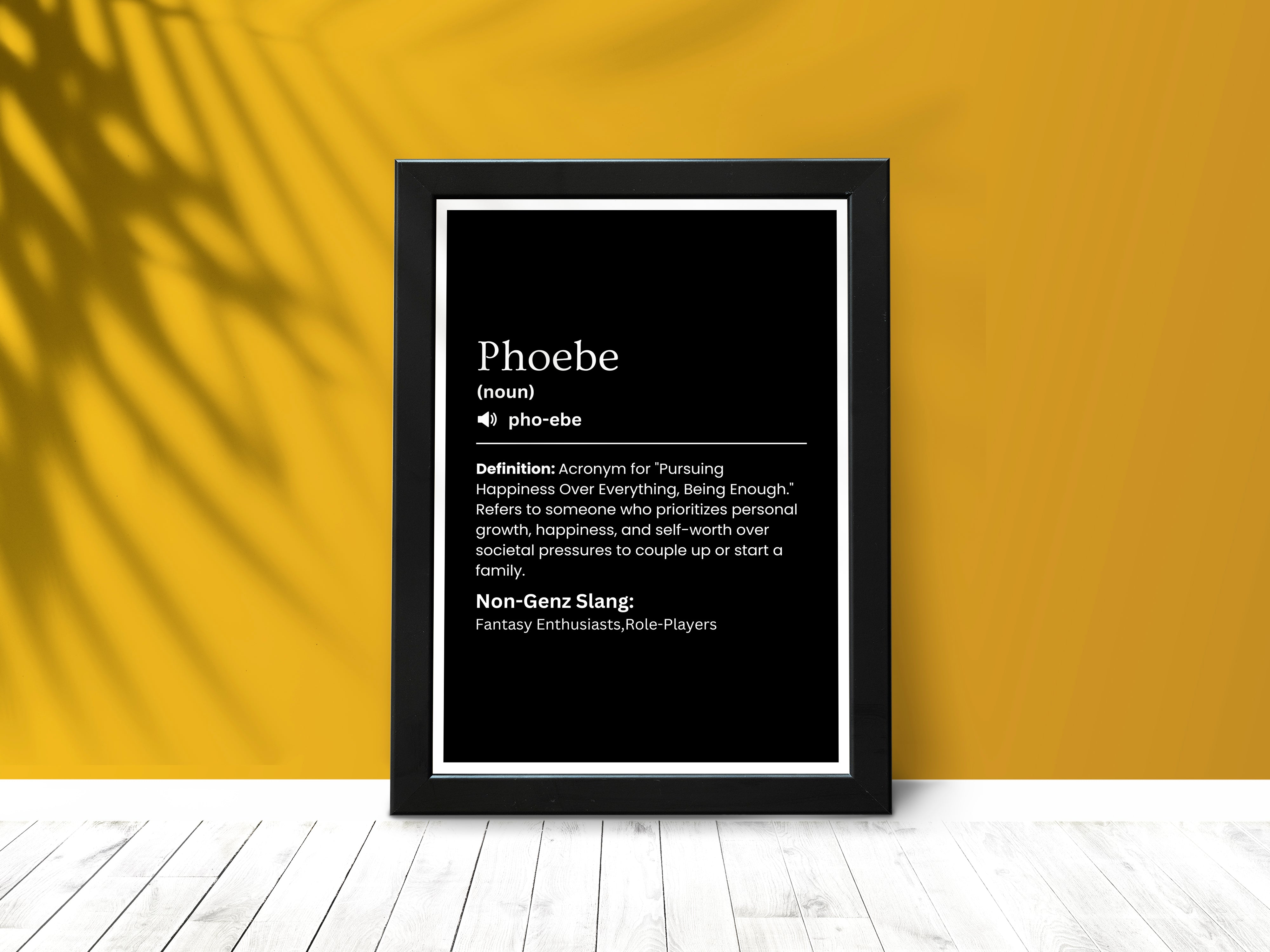 PHOEBE :THE SLANG OF NEW GEN