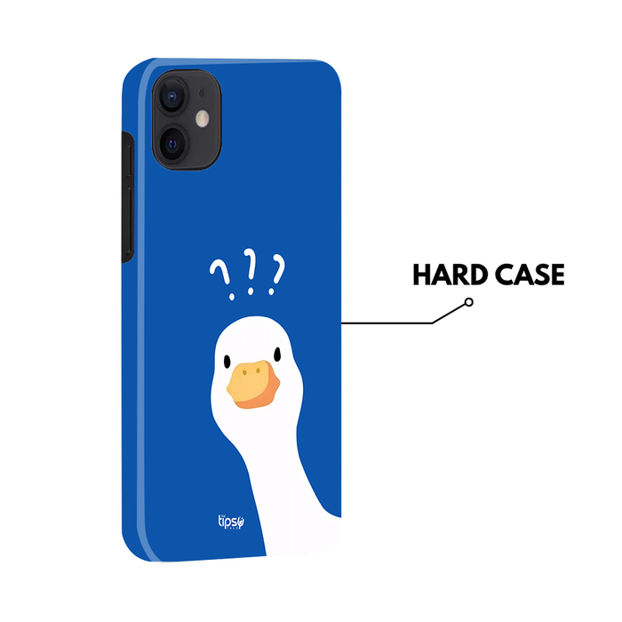" DUCK MINIMAL DOODLING" -Mobile Covers Shock Resistant, Slim & Stylish Cases