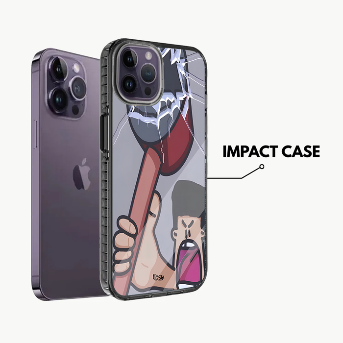 "BREAK THE GLASS" -Mobile Covers Shock Resistant, Slim & Stylish Cases