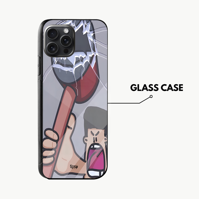 "BREAK THE GLASS" -Mobile Covers Shock Resistant, Slim & Stylish Cases