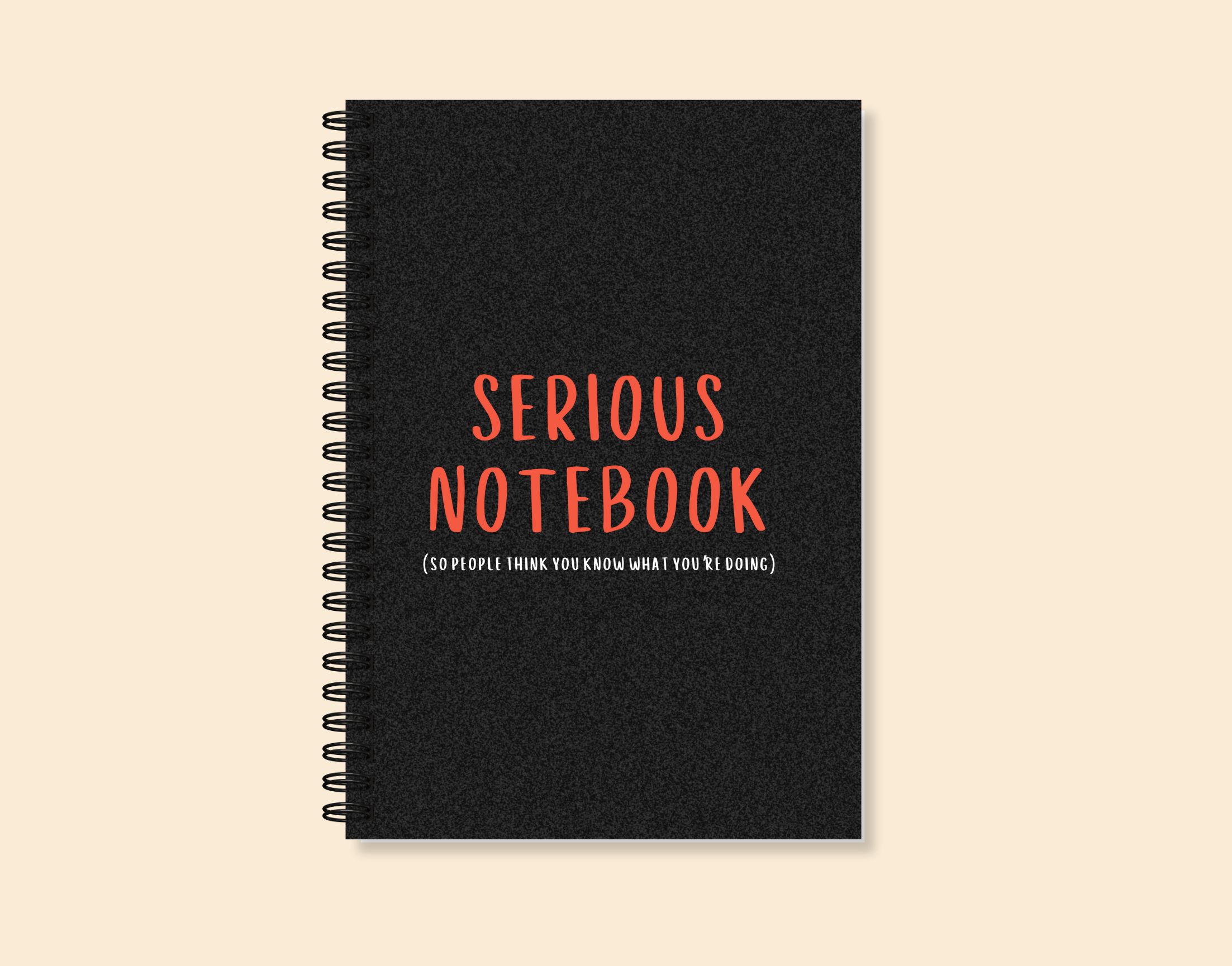 "LETS GET SERIOUS" – Elegant & Inspiring Diary for Daily Reflection