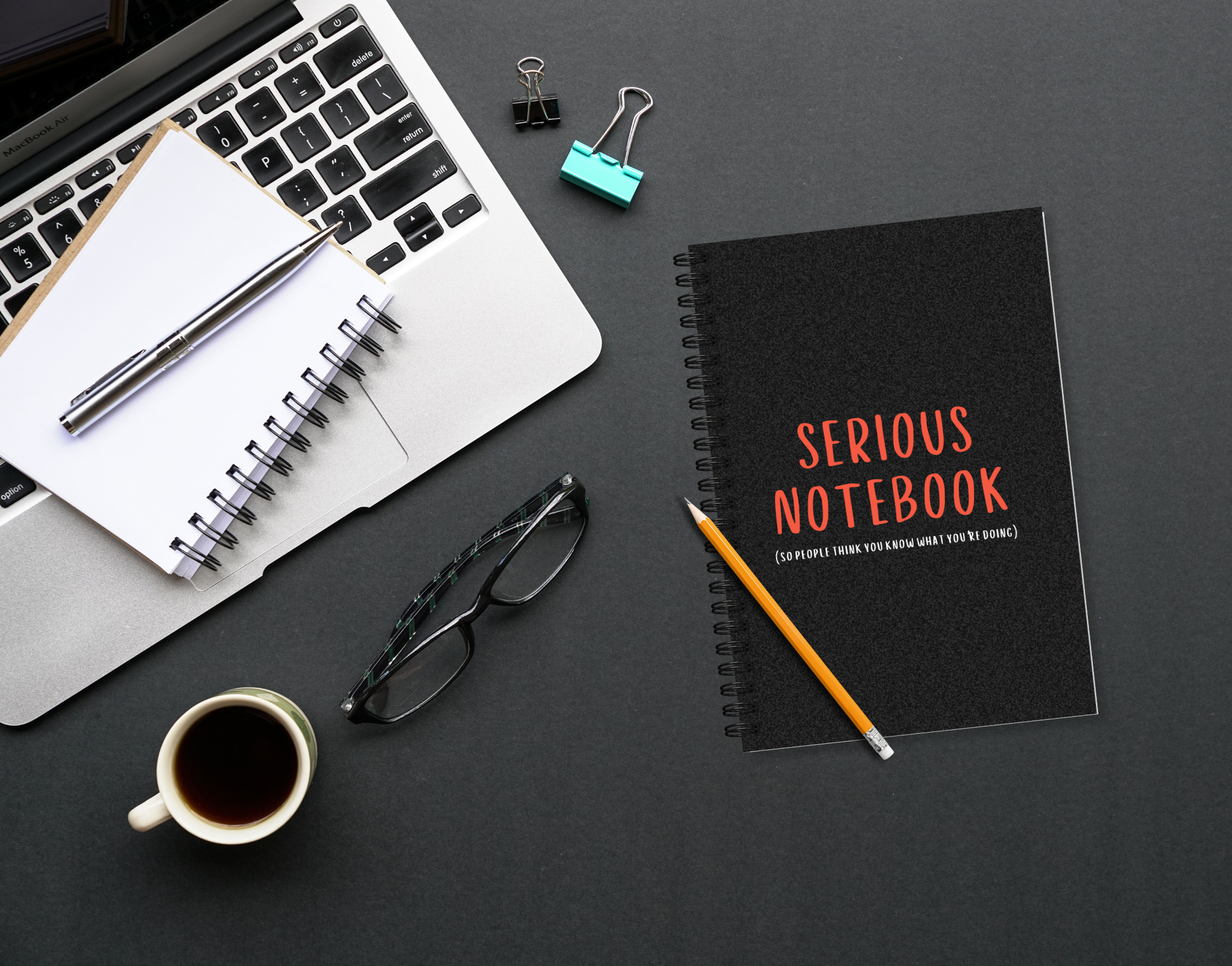 "LETS GET SERIOUS" – Elegant & Inspiring Diary for Daily Reflection