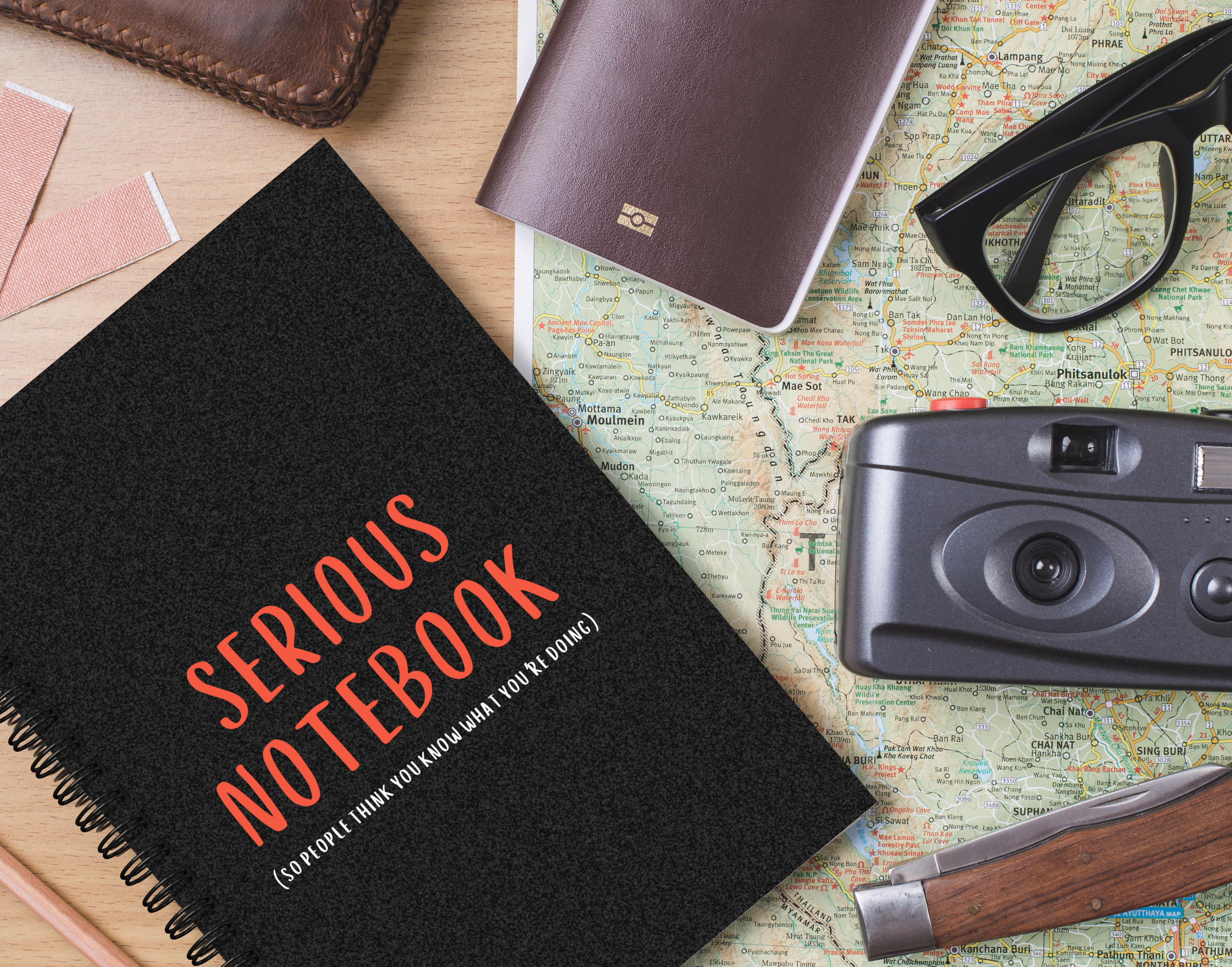 "LETS GET SERIOUS" – Elegant & Inspiring Diary for Daily Reflection