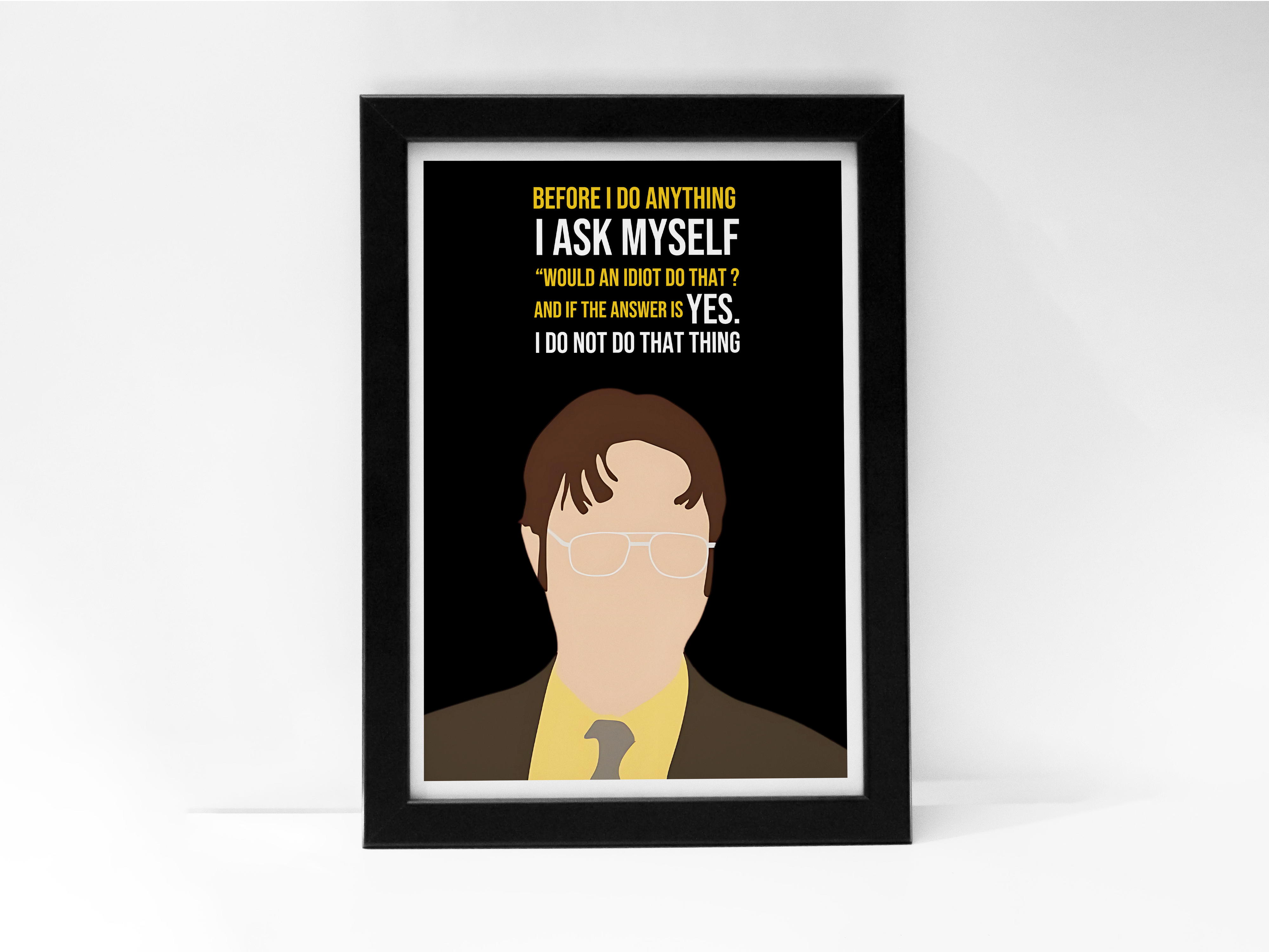 "Office Theme Funny Story!“ Poster: Add a Touch of Personality to Your Space