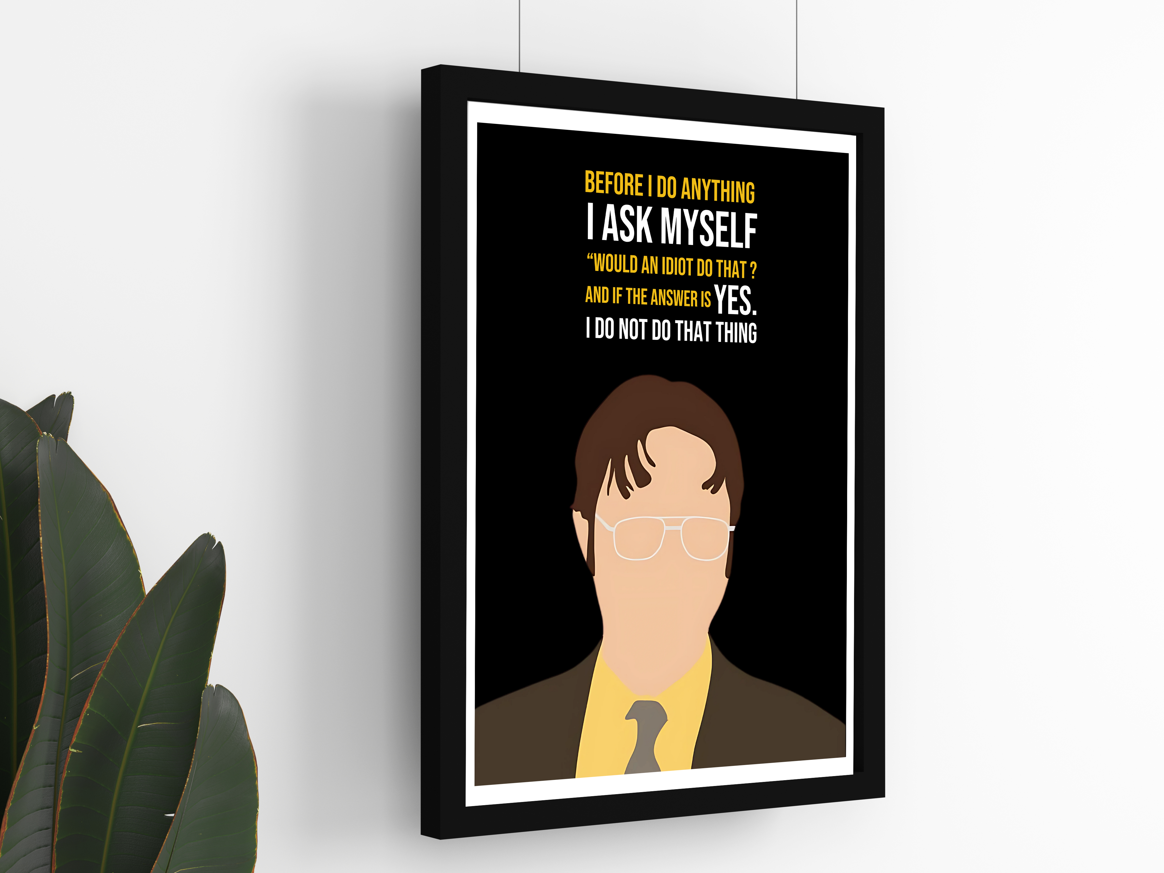"Office Theme Funny Story!“ Poster: Add a Touch of Personality to Your Space