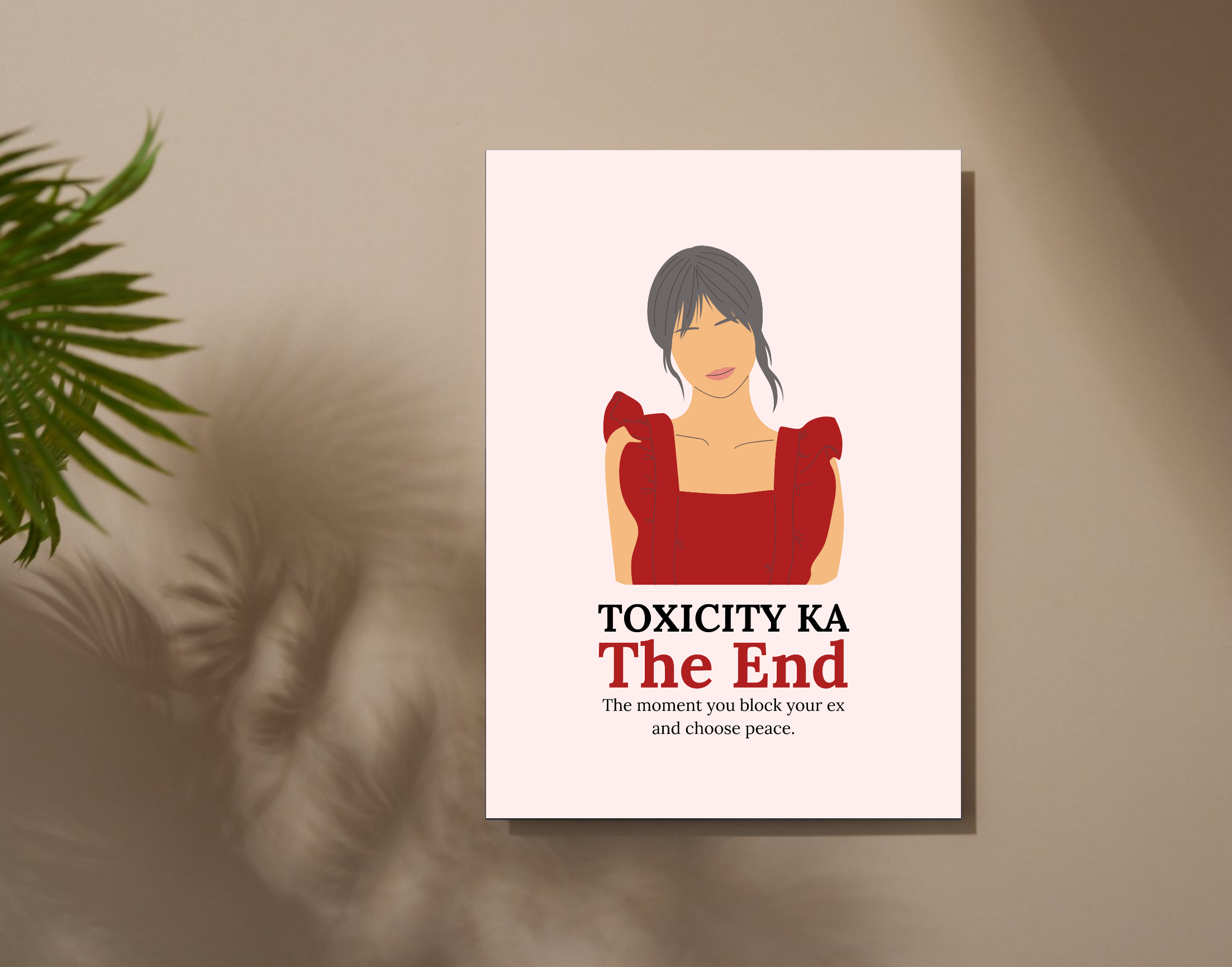 "TOXICITY KA THE END-Lover Edition"- Shiny & Sturdy Metallic Poster Art That Pops & Sticks (Literally!)