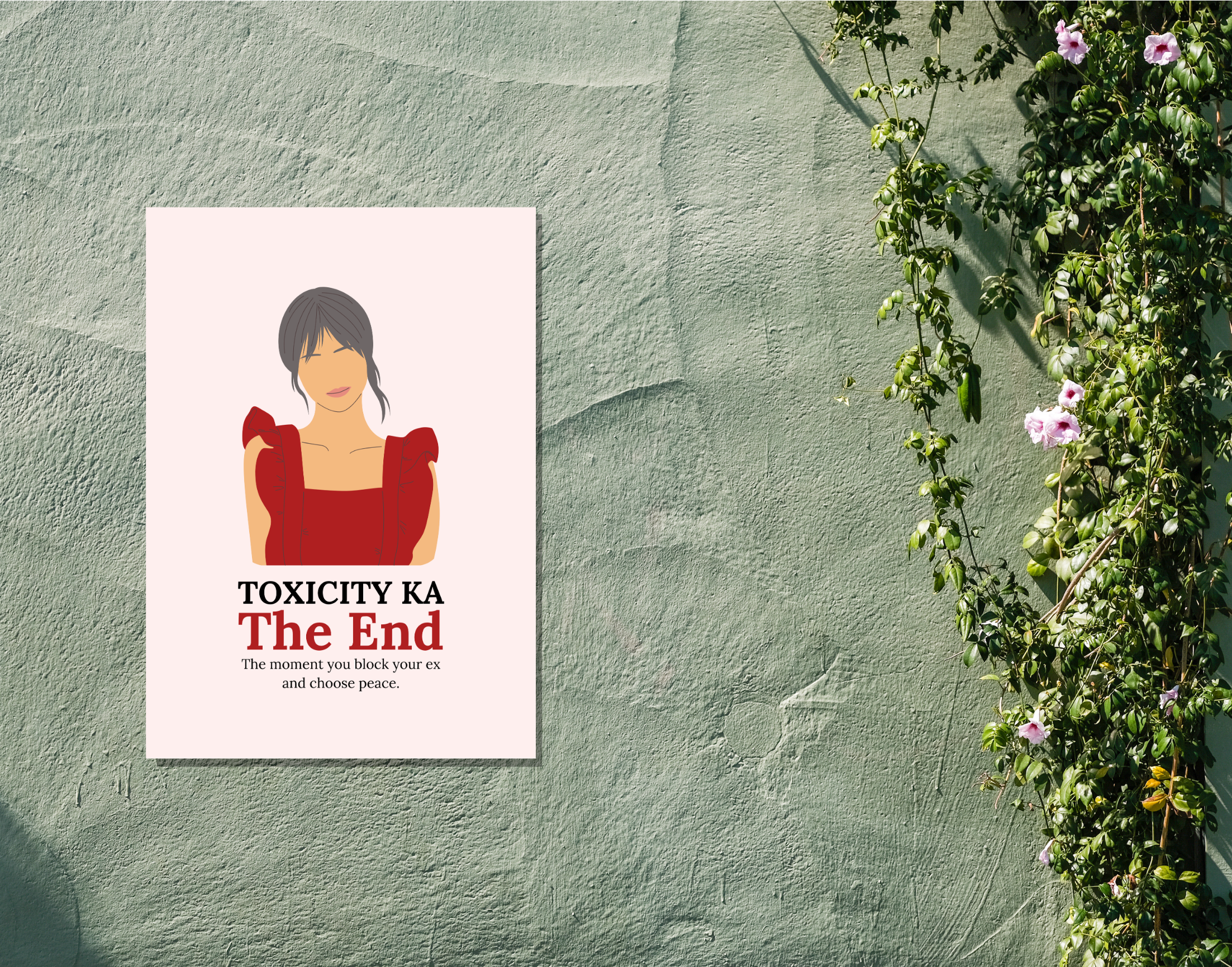 "TOXICITY KA THE END-Lover Edition"- Shiny & Sturdy Metallic Poster Art That Pops & Sticks (Literally!)