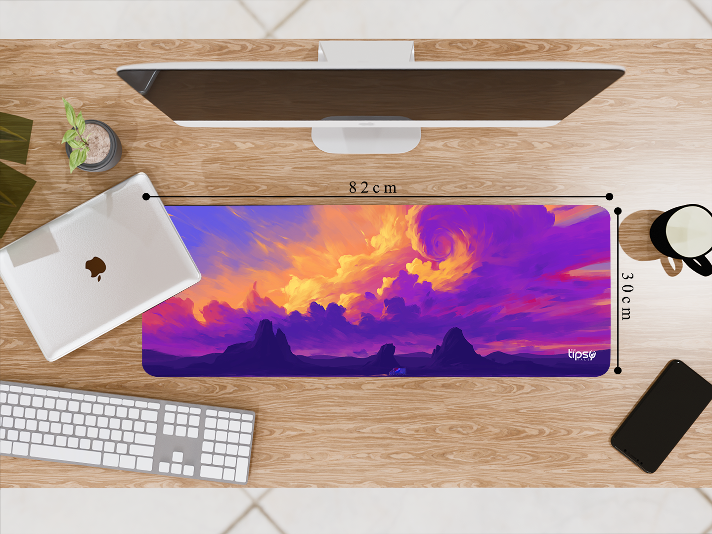 "AESTHETIC SKY view" Gaming Mousepad Elevate Your Gaming Experience
