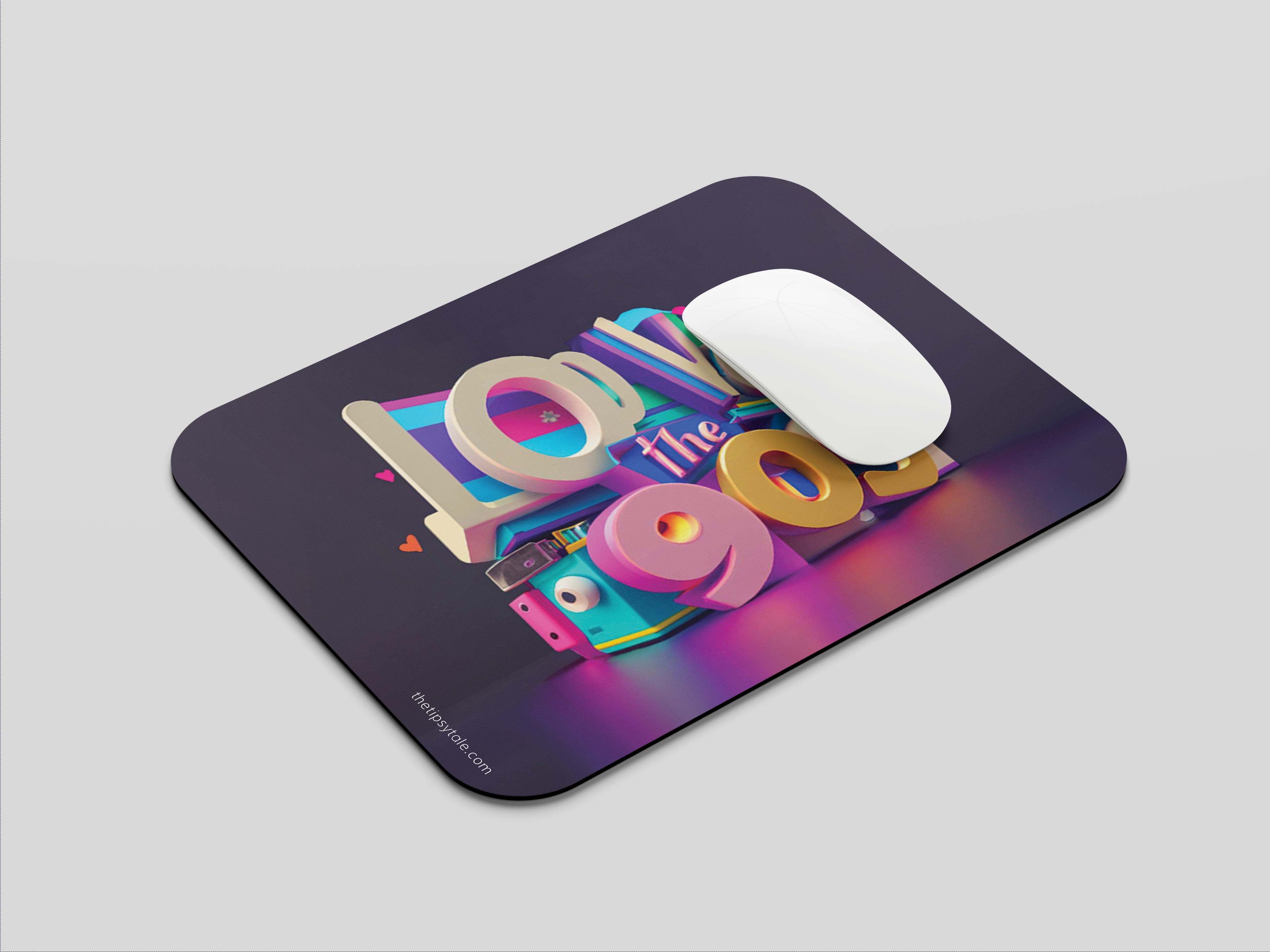 90's ka Retro Vibe never go's out of trend :Retro MousePad