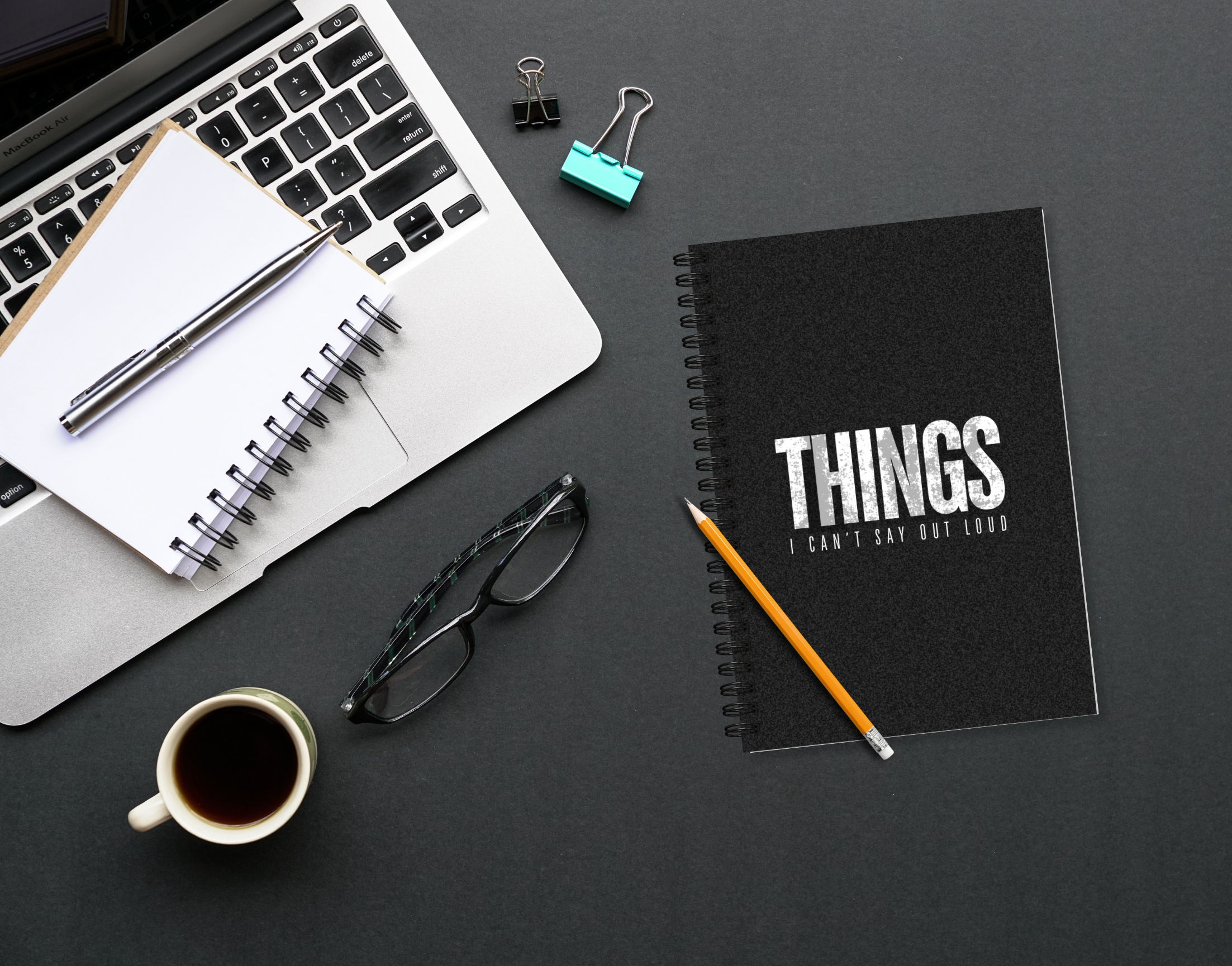 "THINGS I CAN'T SAY OUT LOUD"– Elegant & Inspiring Diary for Daily Reflection