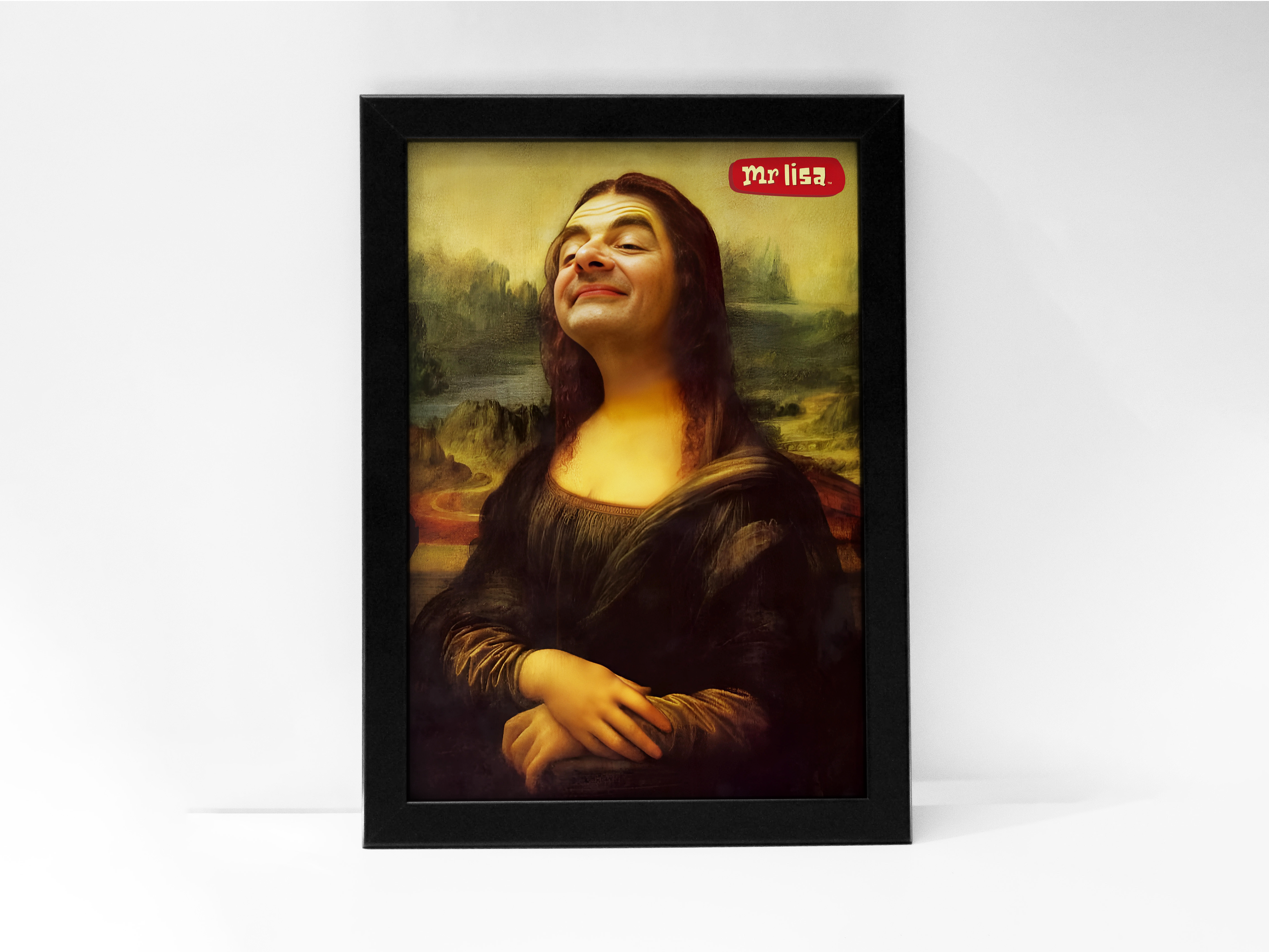 "Mr Bean or Mr. Lisa" Poster: Add a Touch of Personality to Your Space