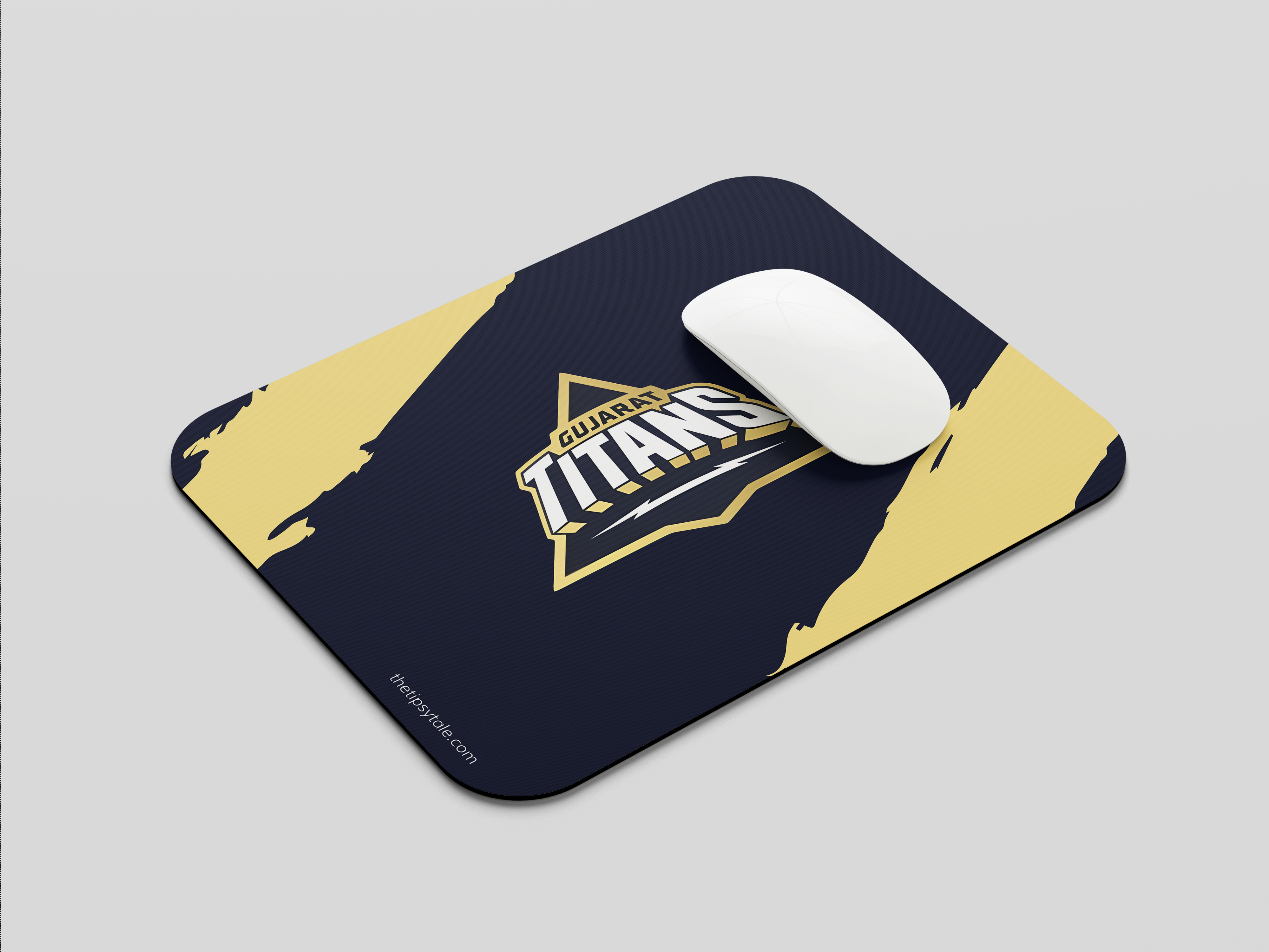 "GUJARAT TITANS #GT" Mousepad Enhance Your Workspace with Style