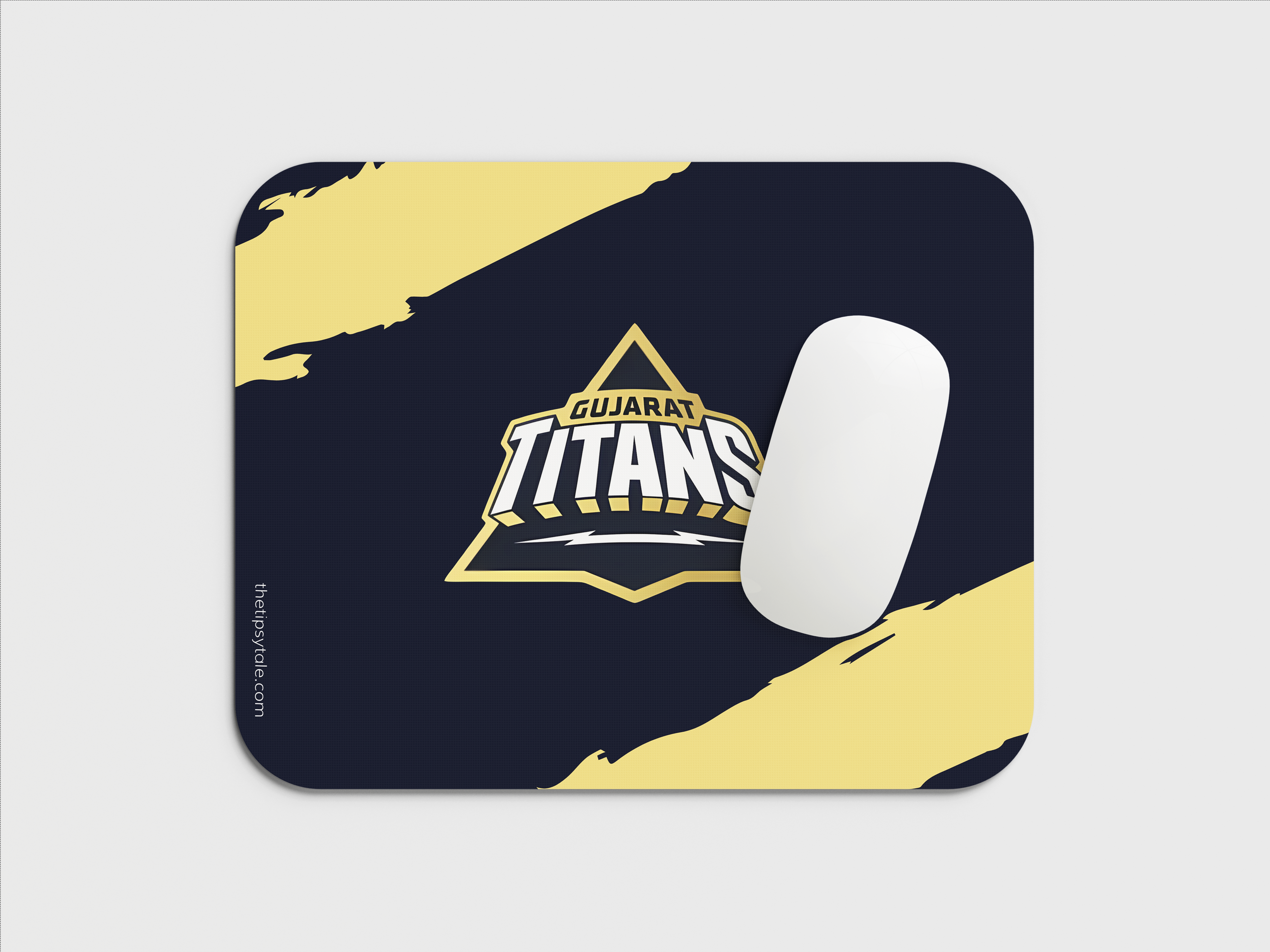 "GUJARAT TITANS #GT" Mousepad Enhance Your Workspace with Style