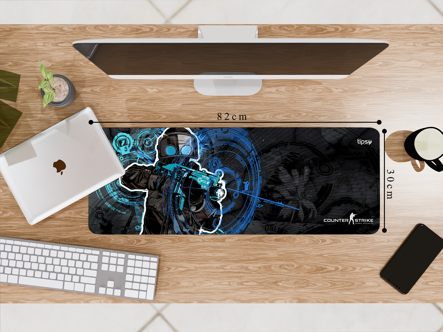"COUNTER STRIKE" Gaming Mousepad- Elevate Your Gaming Experience