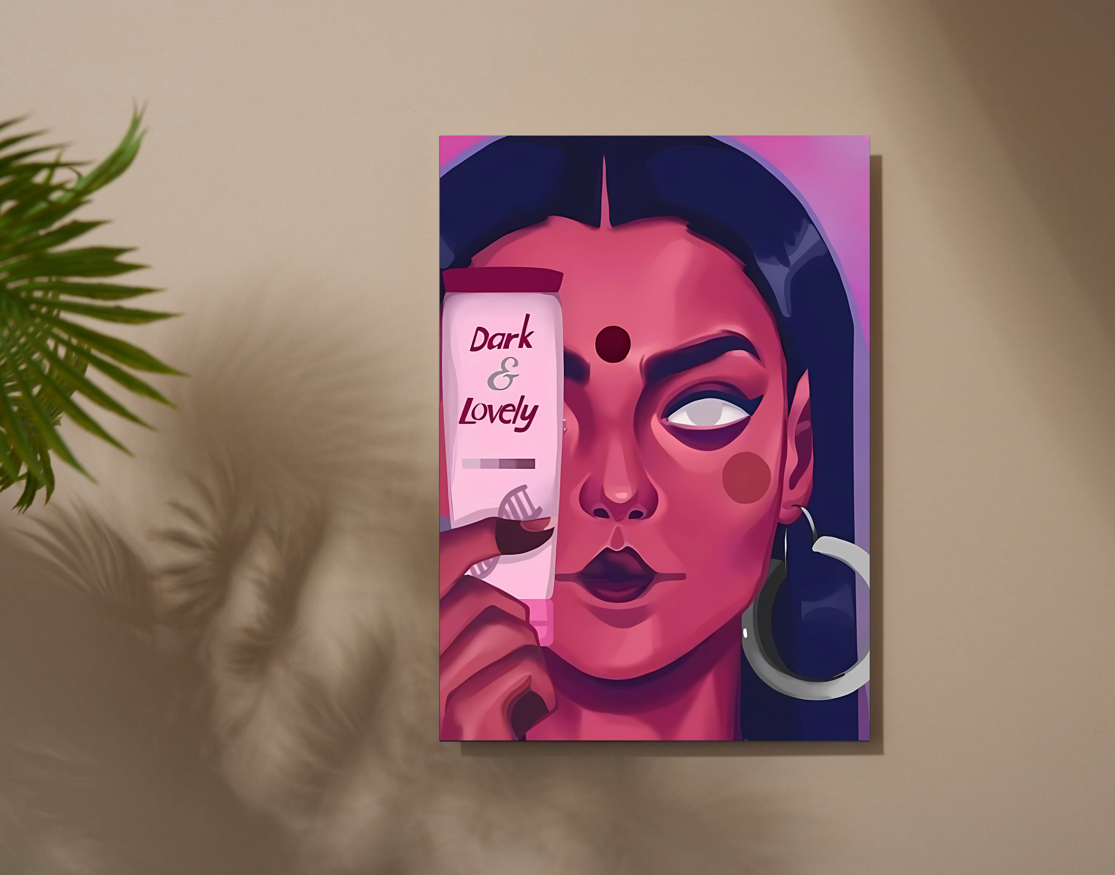 "DARK AND LOVELY-WOMEN EDITION"- Shiny & Sturdy Metallic Poster Art That Pops & Sticks (Literally!)