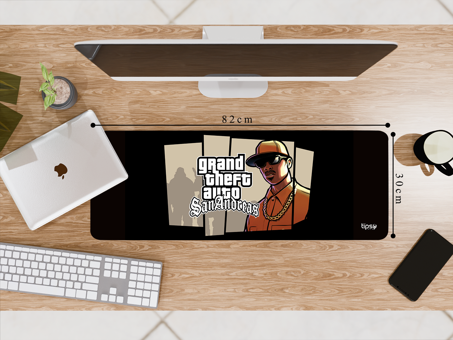 "GTA SANANDREAS" Gaming Mousepad Elevate Your Gaming Experience