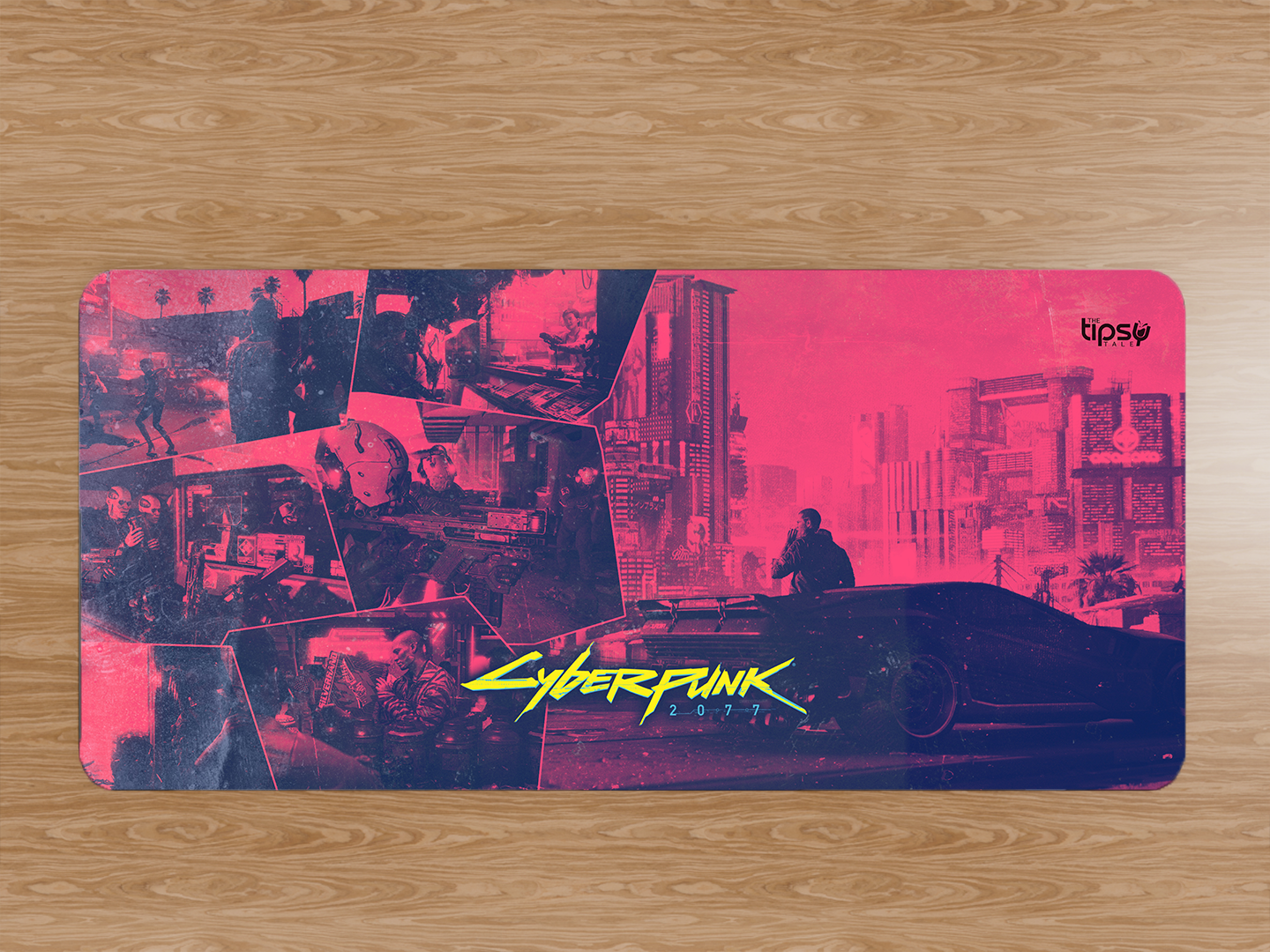 "CYBERPUNK 2077 GAMING" Gaming Mousepad- Elevate Your Gaming Experience