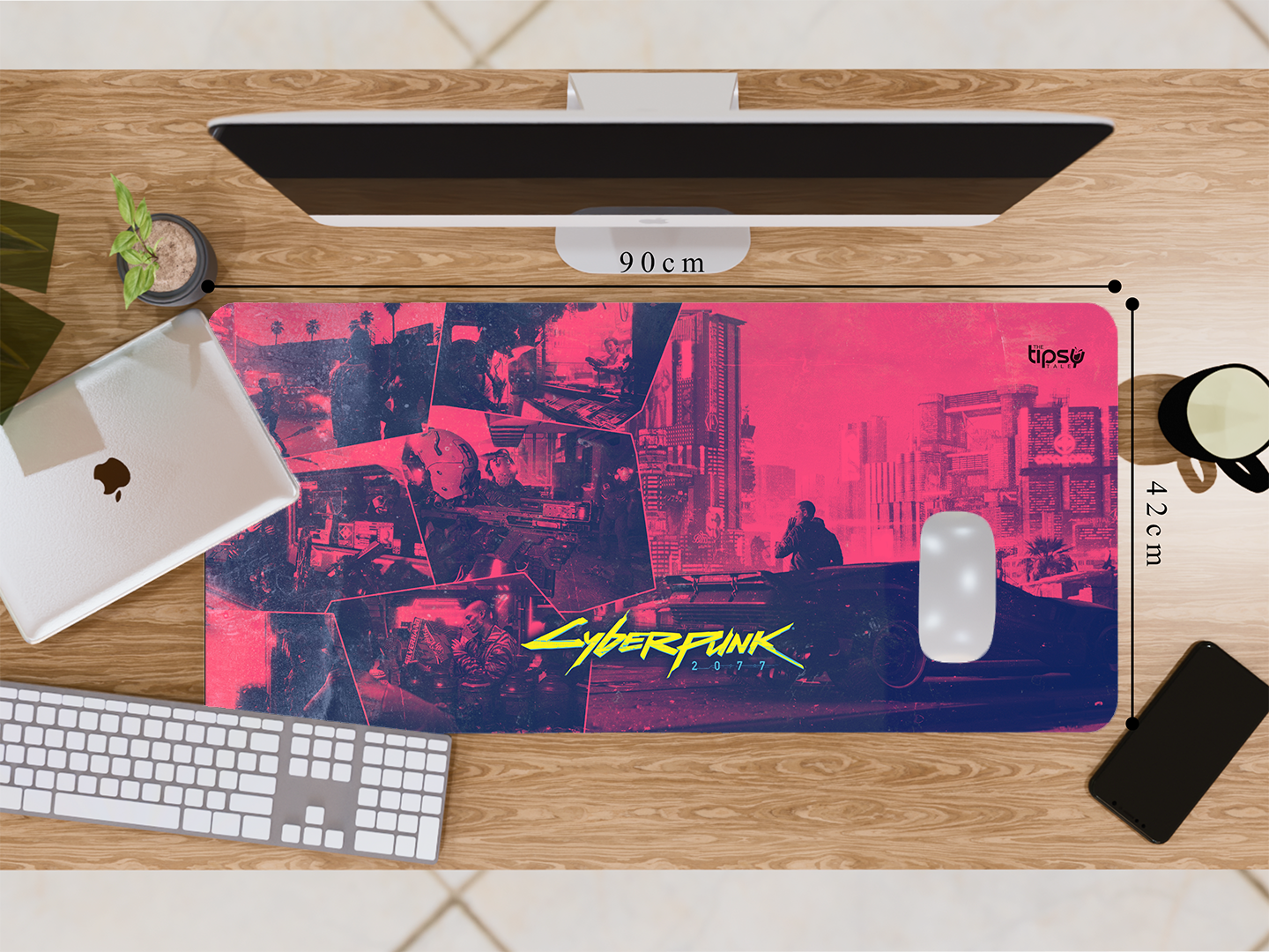 "CYBERPUNK 2077 GAMING" Gaming Mousepad- Elevate Your Gaming Experience