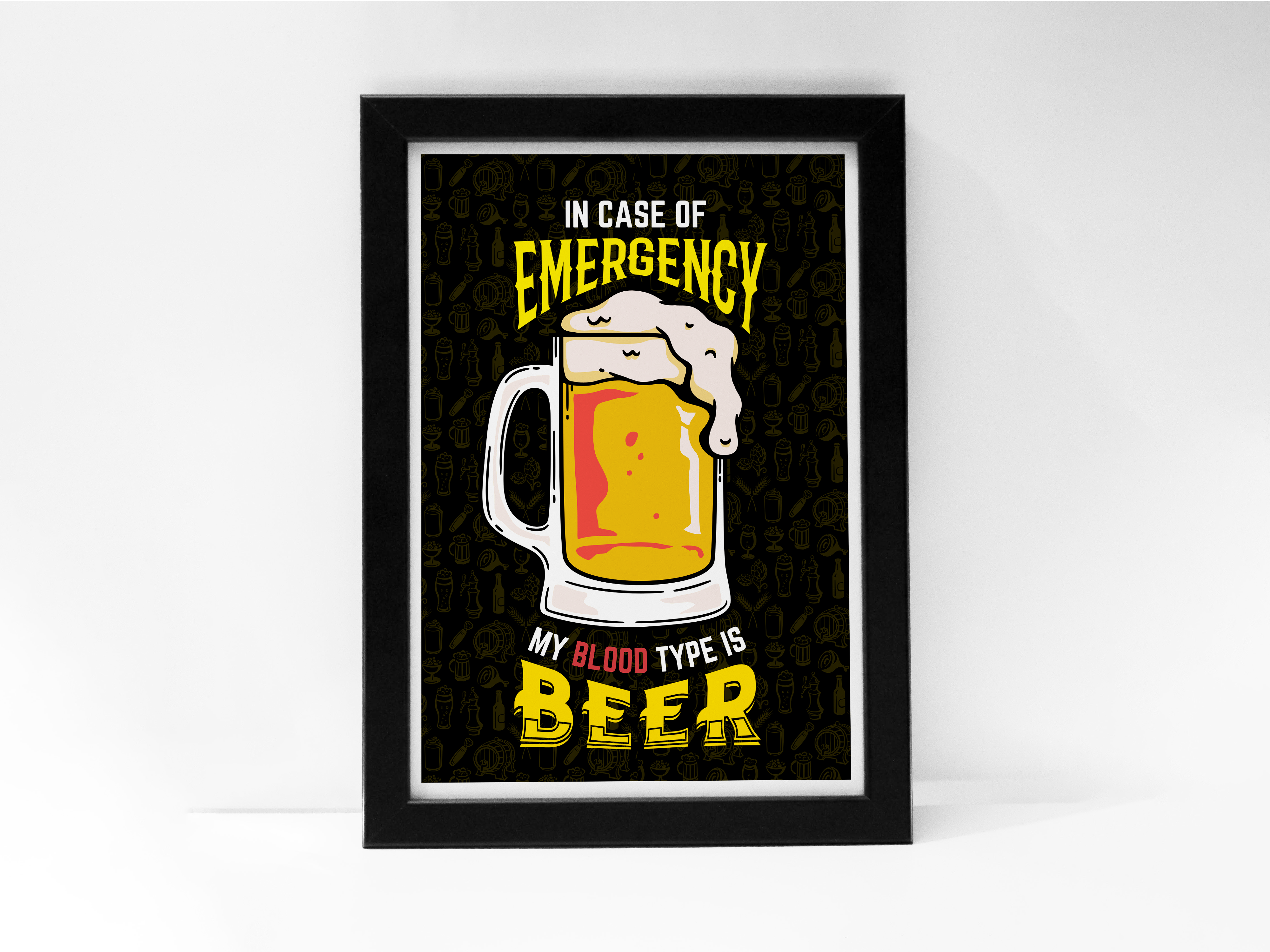 "Beer Lover " Poster: Add a Touch of Personality to Your Space
