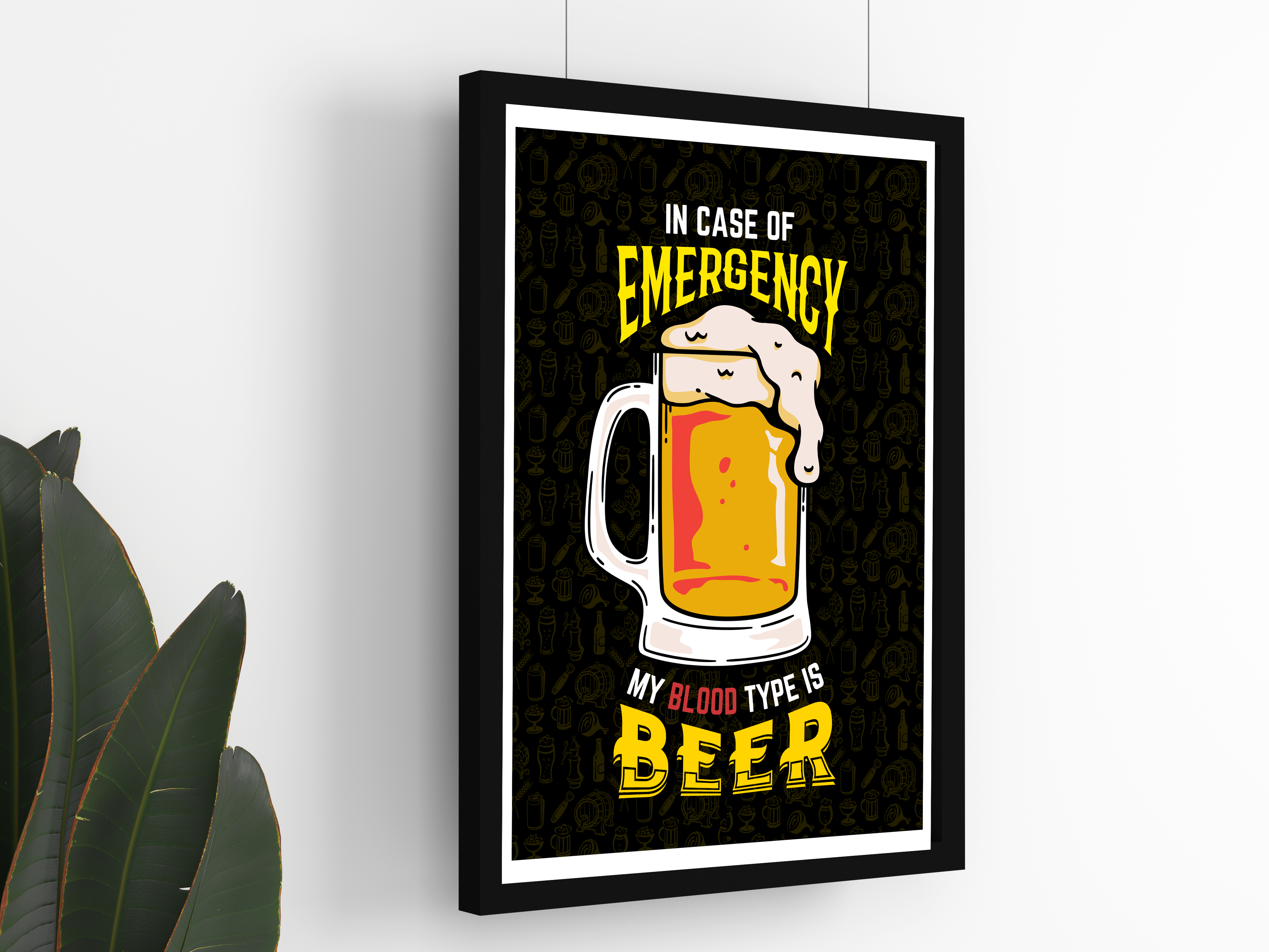 "Beer Lover " Poster: Add a Touch of Personality to Your Space