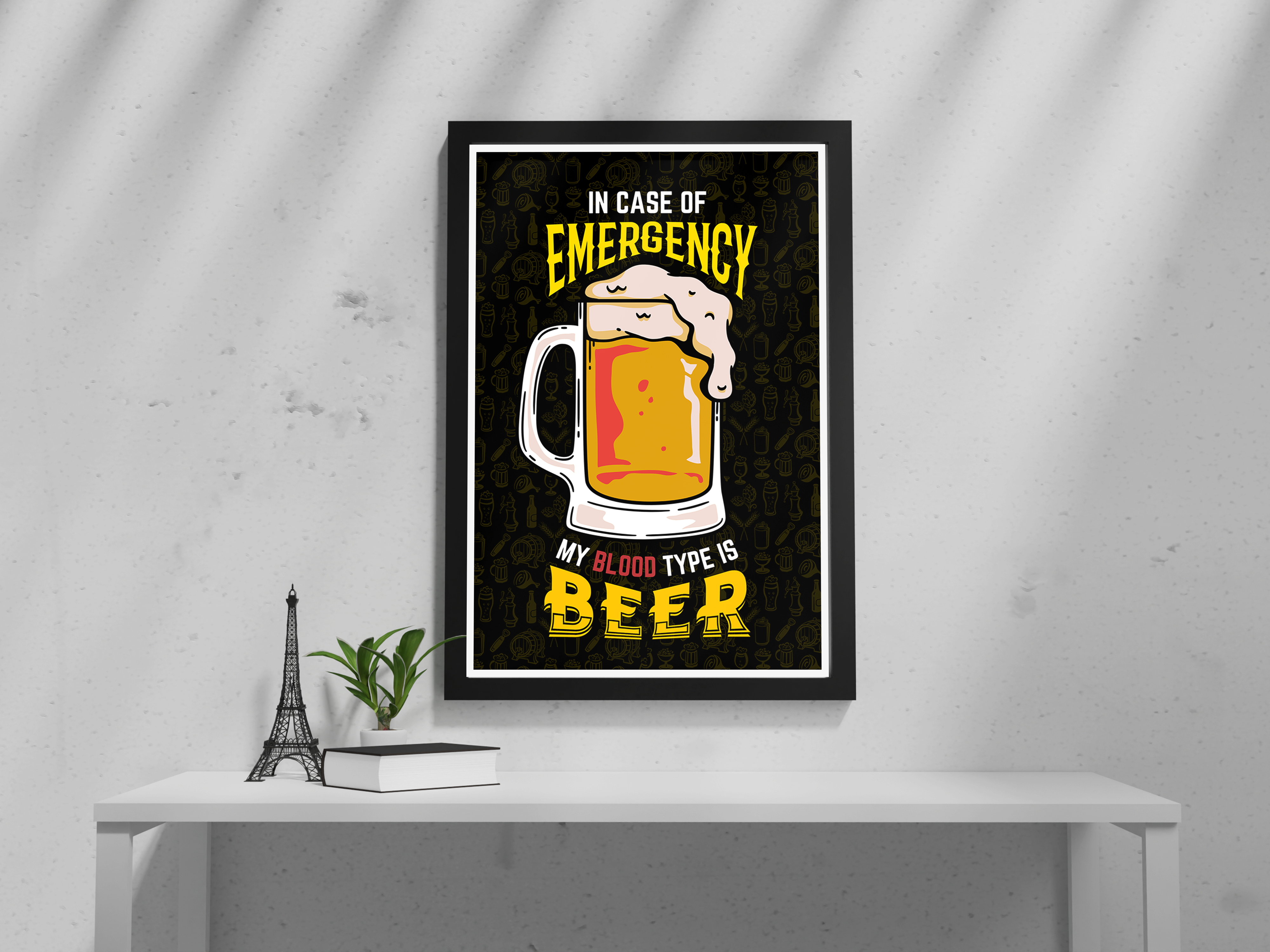 "Beer Lover " Poster: Add a Touch of Personality to Your Space