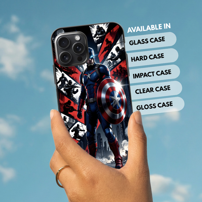 CAPTAIN AMERICA THE WINTER SOLIDER -Mobile Covers Shock Resistant, Slim & Stylish Cases