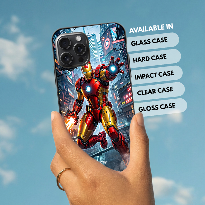 MARVEL SUPERHERO IRON MAN -Mobile Covers Shock Resistant, Slim & Stylish Cases