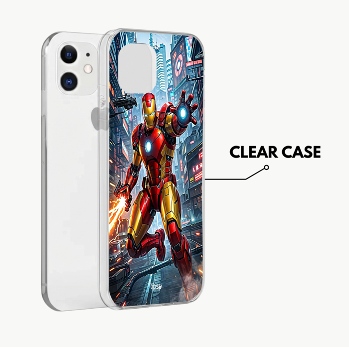 MARVEL SUPERHERO IRON MAN -Mobile Covers Shock Resistant, Slim & Stylish Cases
