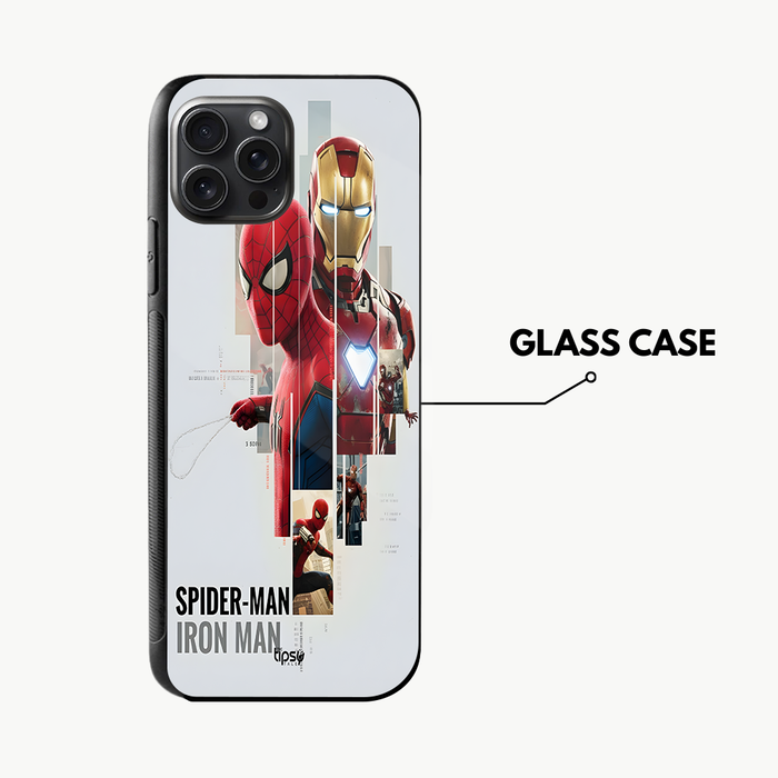 SPIDER MAN & IRON MAN -Mobile Covers Shock Resistant, Slim & Stylish Cases