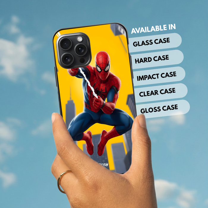 SPIDERMAN WEB STRIKE -Mobile Covers Shock Resistant, Slim & Stylish Cases