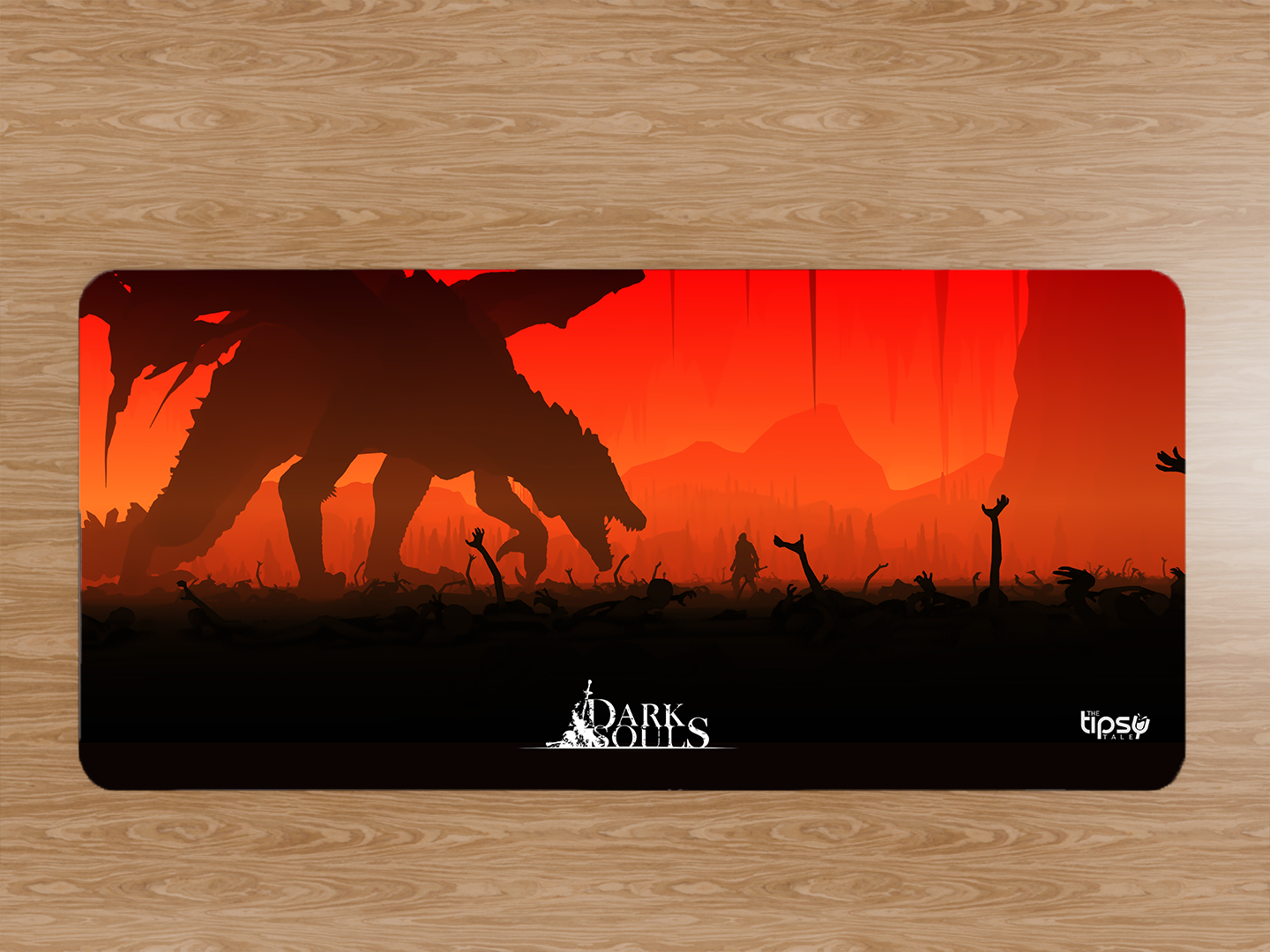 "DARK SOULS GAMING" Gaming Mousepad- Elevate Your Gaming Experience
