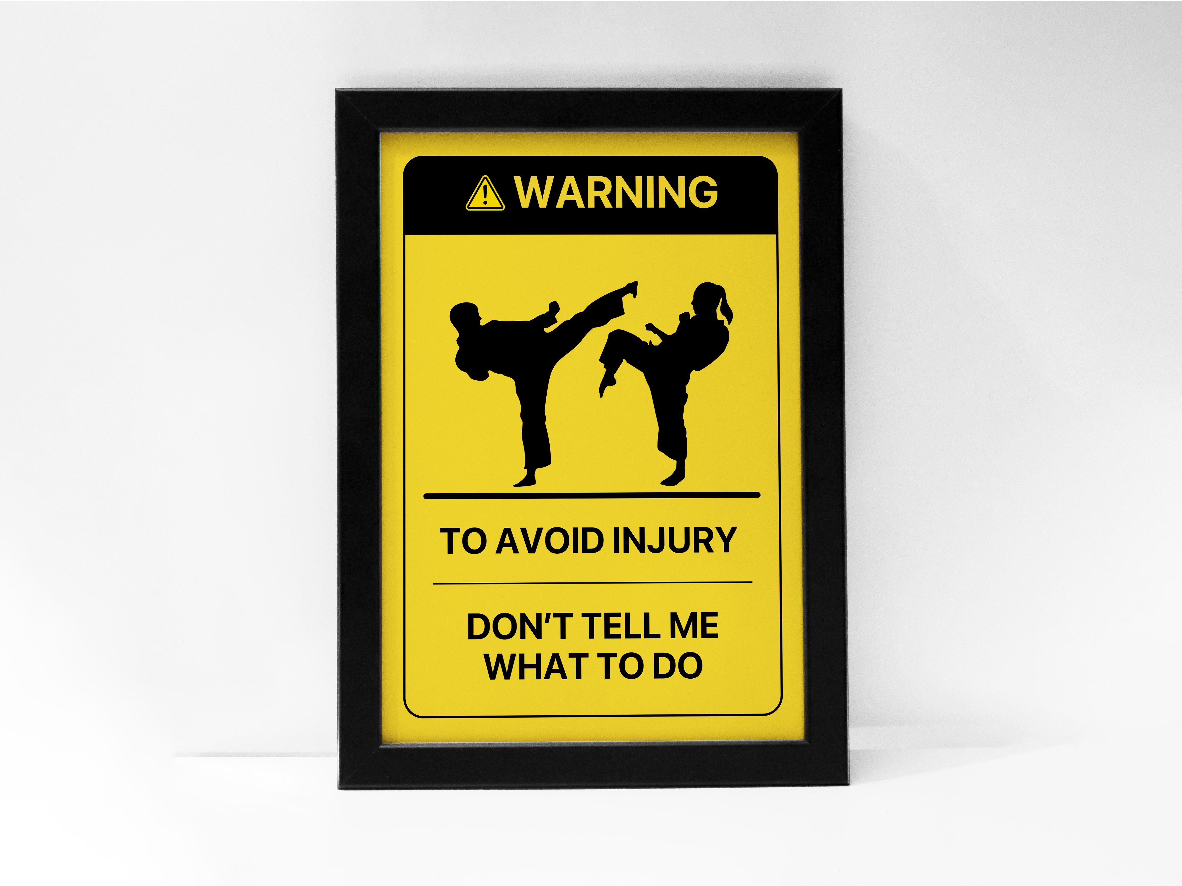 "Warning: Do Not Advice" Poster: Add a Touch of Personality to Your Space