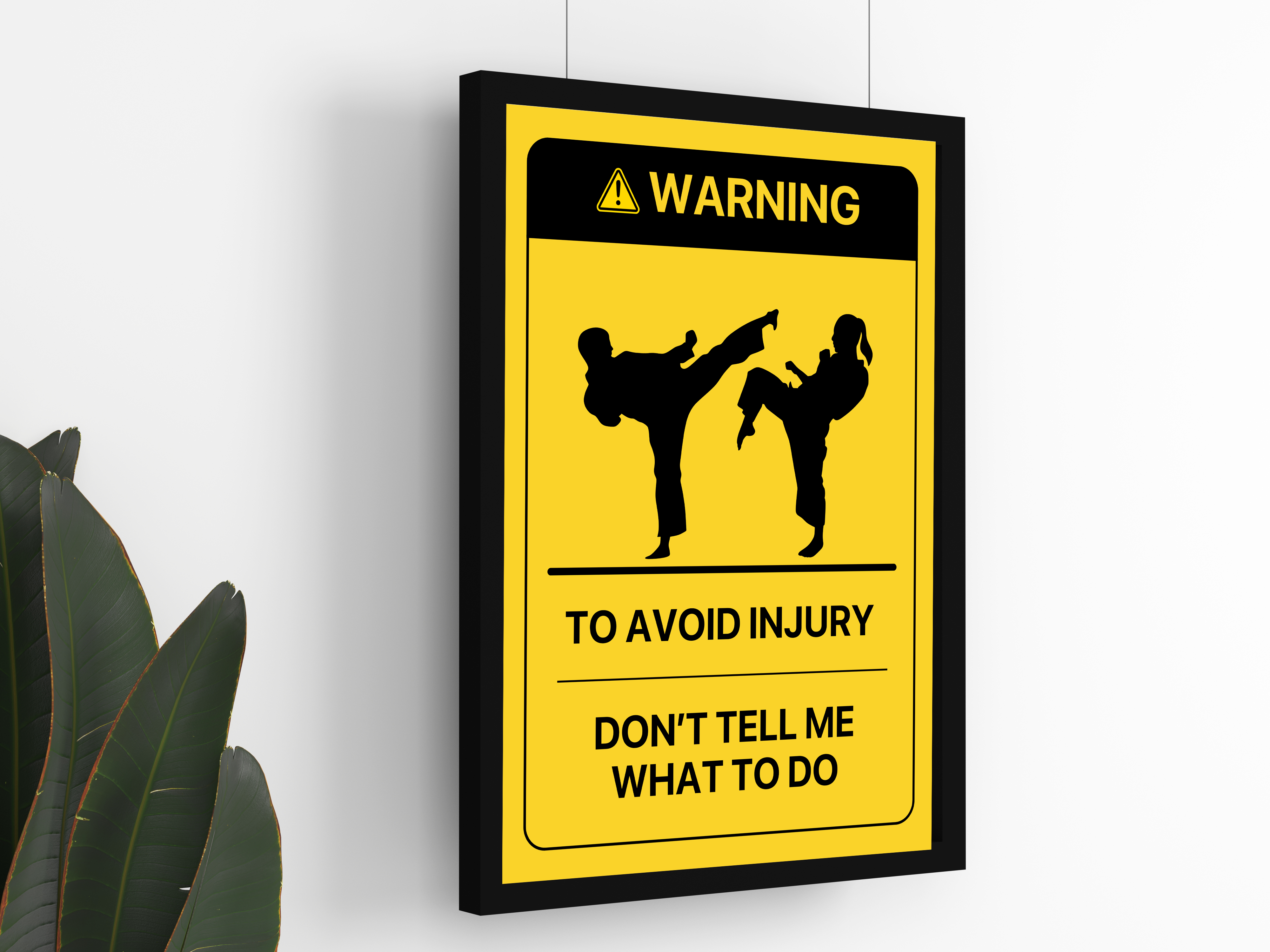 "Warning: Do Not Advice" Poster: Add a Touch of Personality to Your Space