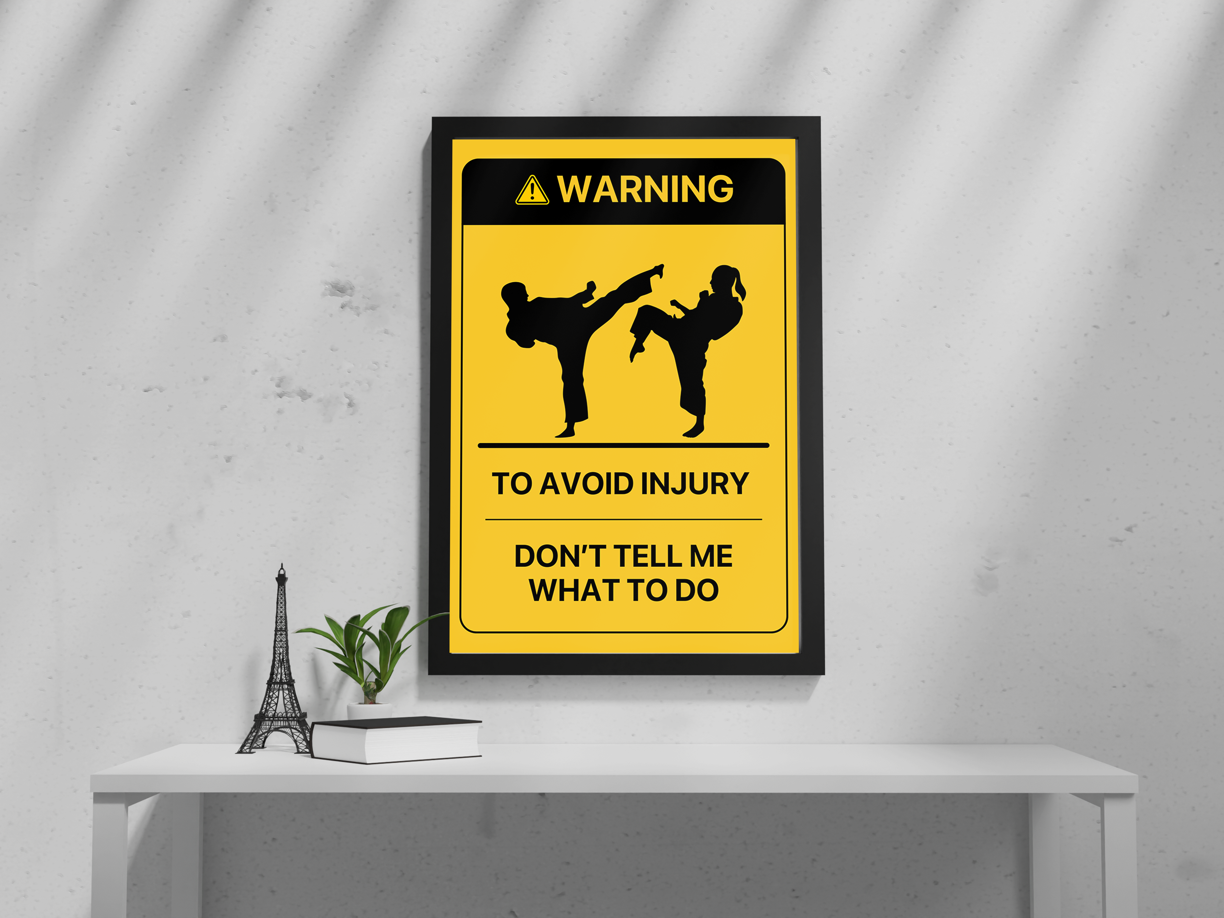 "Warning: Do Not Advice" Poster: Add a Touch of Personality to Your Space