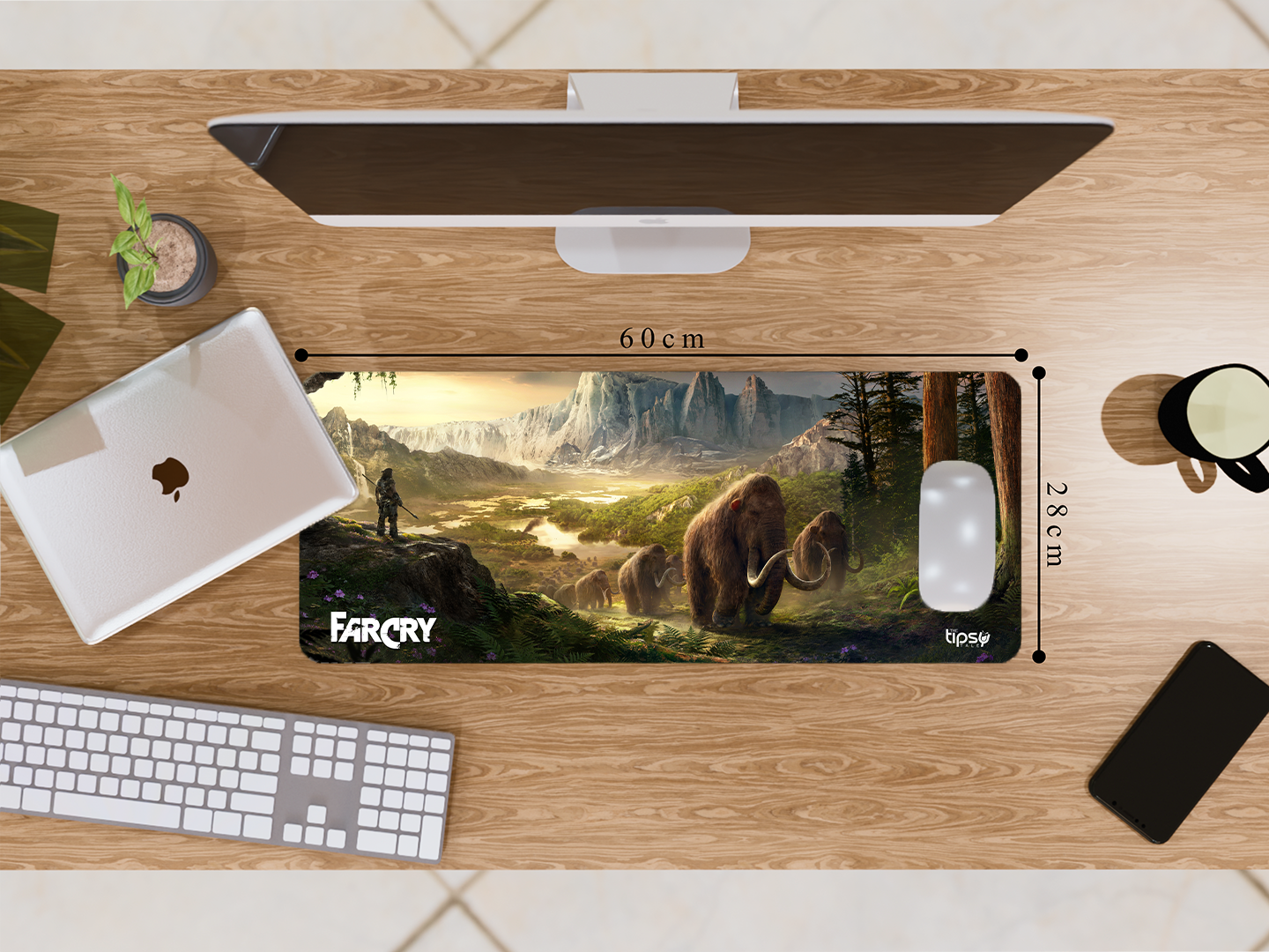 "FARCRY MAMMOTH" Gaming Mousepad- Elevate Your Gaming Experience