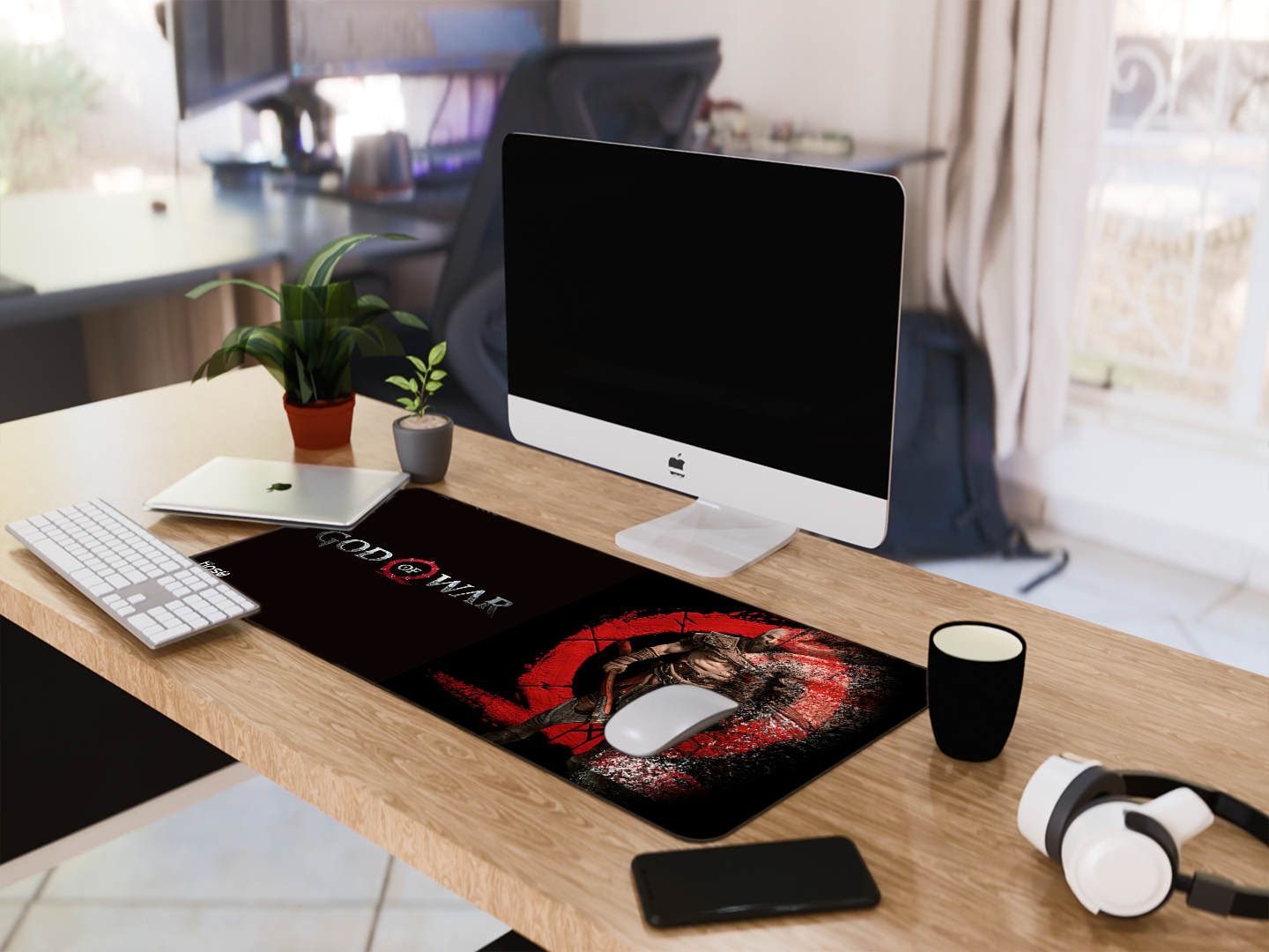 "GOD OF WAR: Video Game" Gaming Mousepad- Elevate Your Gaming Experience