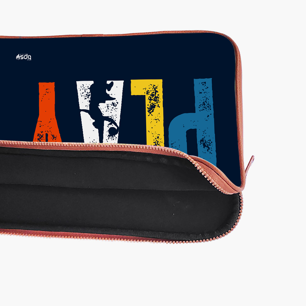 "PLAY" Laptop Sleeves:Bold Modern Design for Every Size